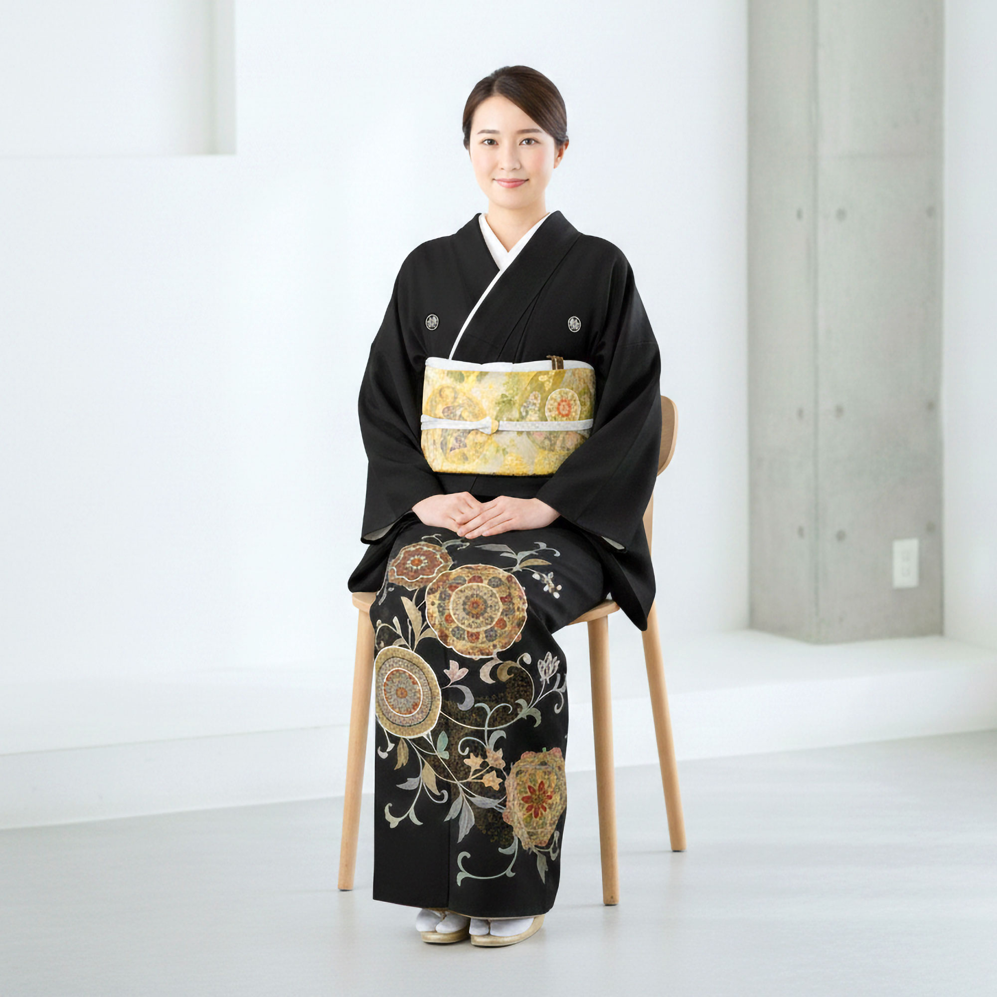 NISHIORI 黒留袖レンタル フルセット 貸衣装 着物【卒業式 七五三 結婚