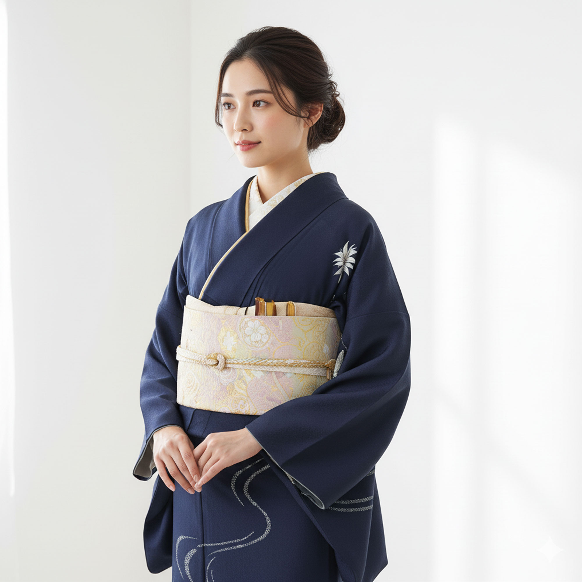NISHIORI 訪問着 レンタル フルセット 着物 入学式 卒業式 七五三 お