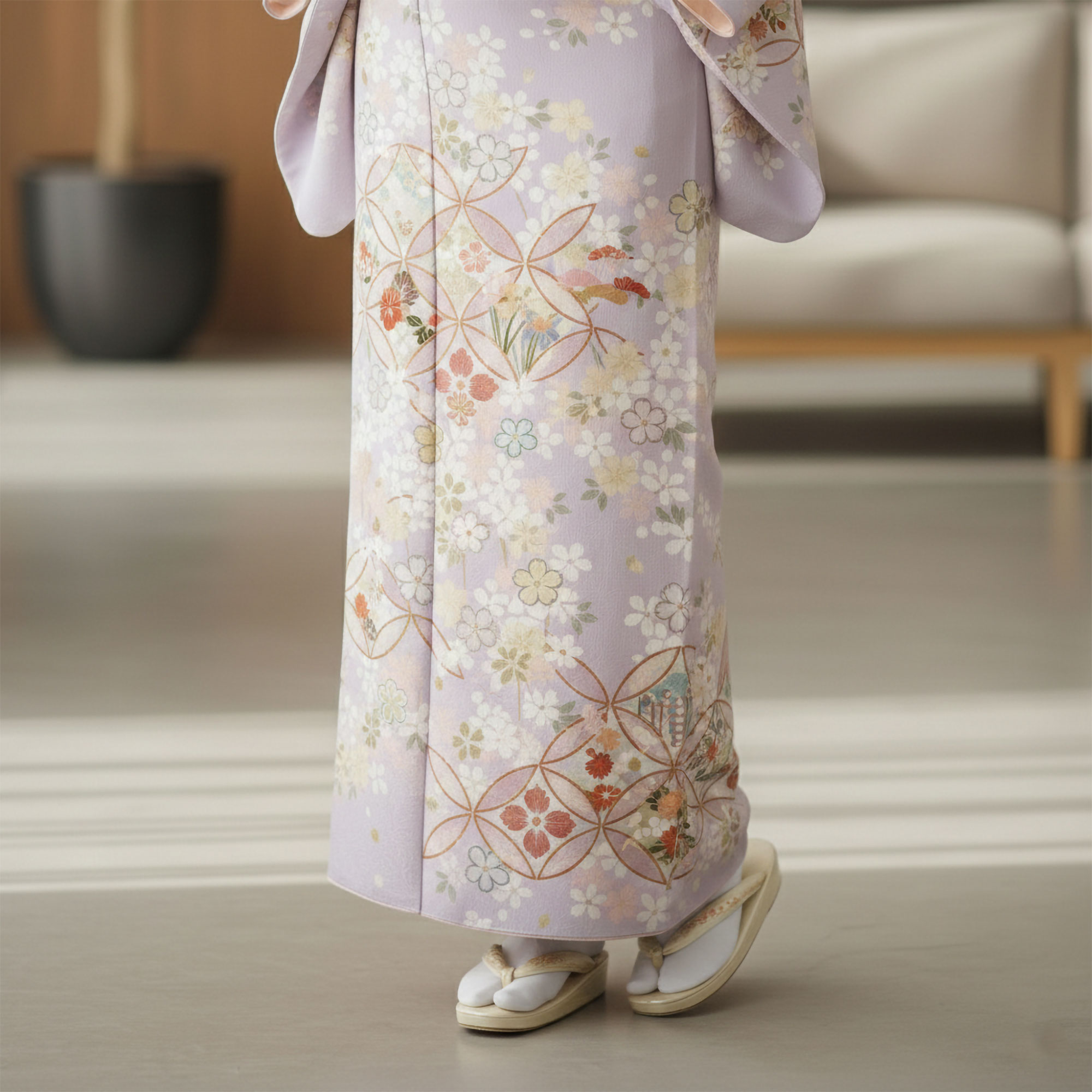 NISHIORI 訪問着 レンタル商品 着物レンタル商品入学式 卒業式 七五三