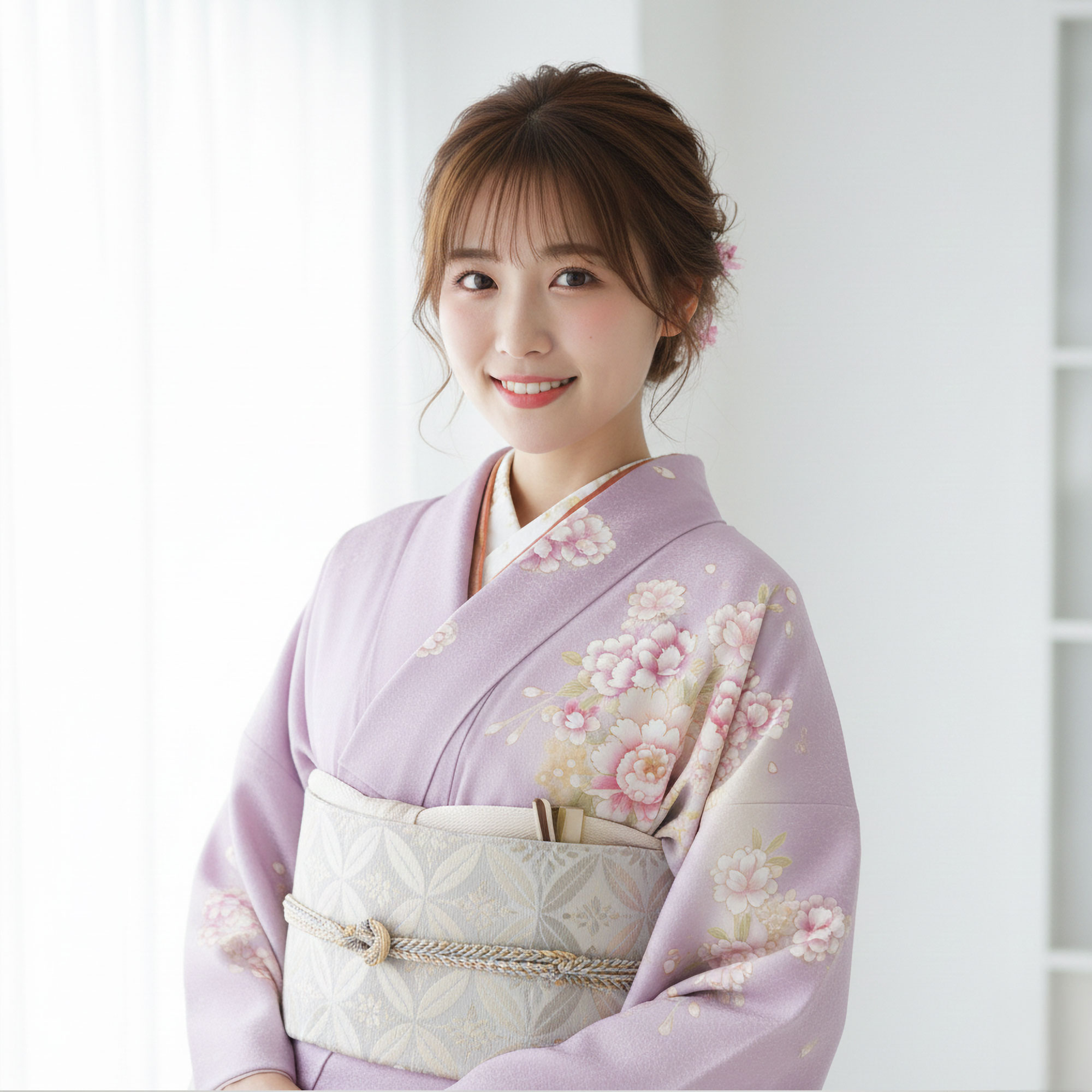 NISHIORI 訪問着 レンタル フルセット 着物 入学式 卒業式 七五三 お