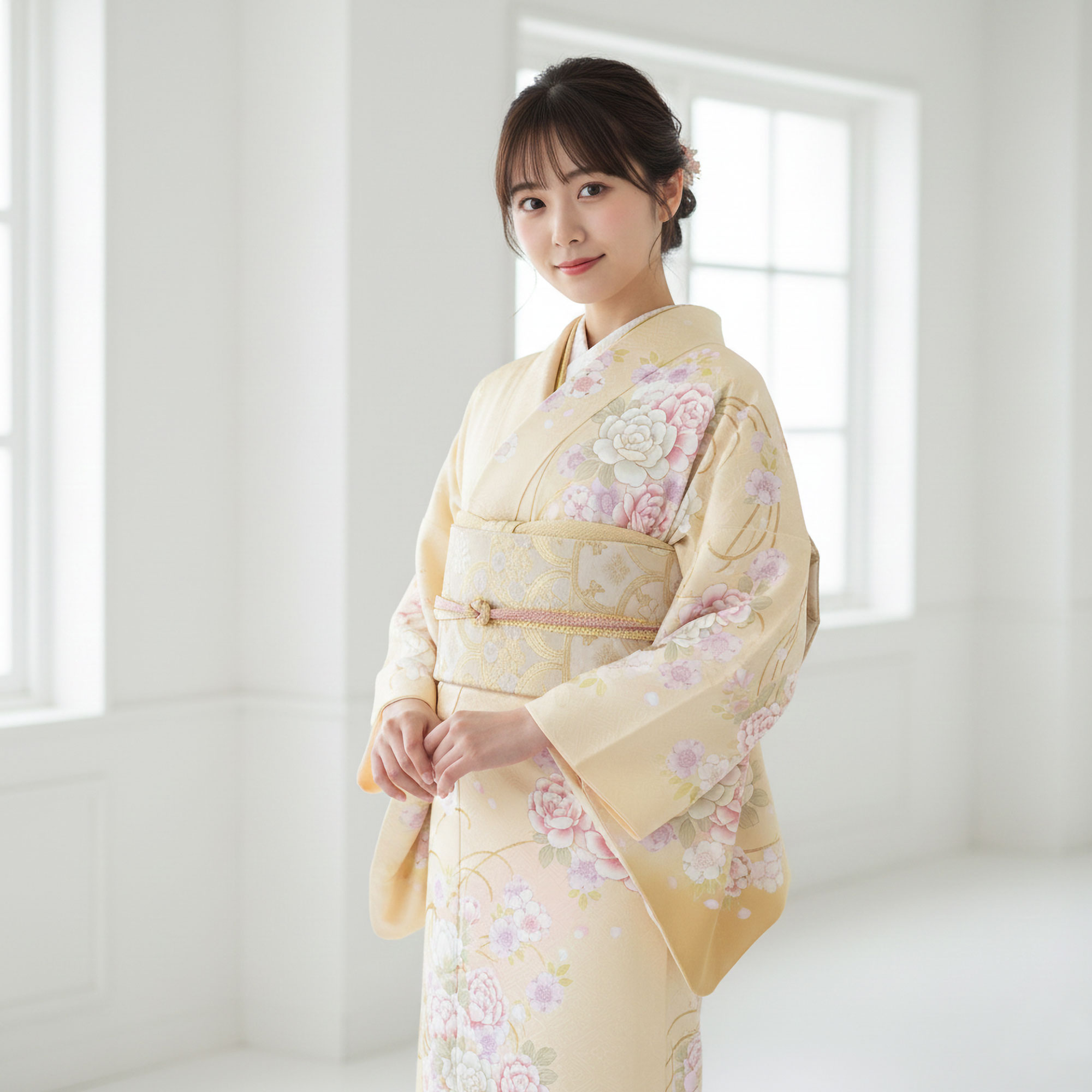 NISHIORI 訪問着 レンタル フルセット 着物 入学式 卒業式 七五三 お