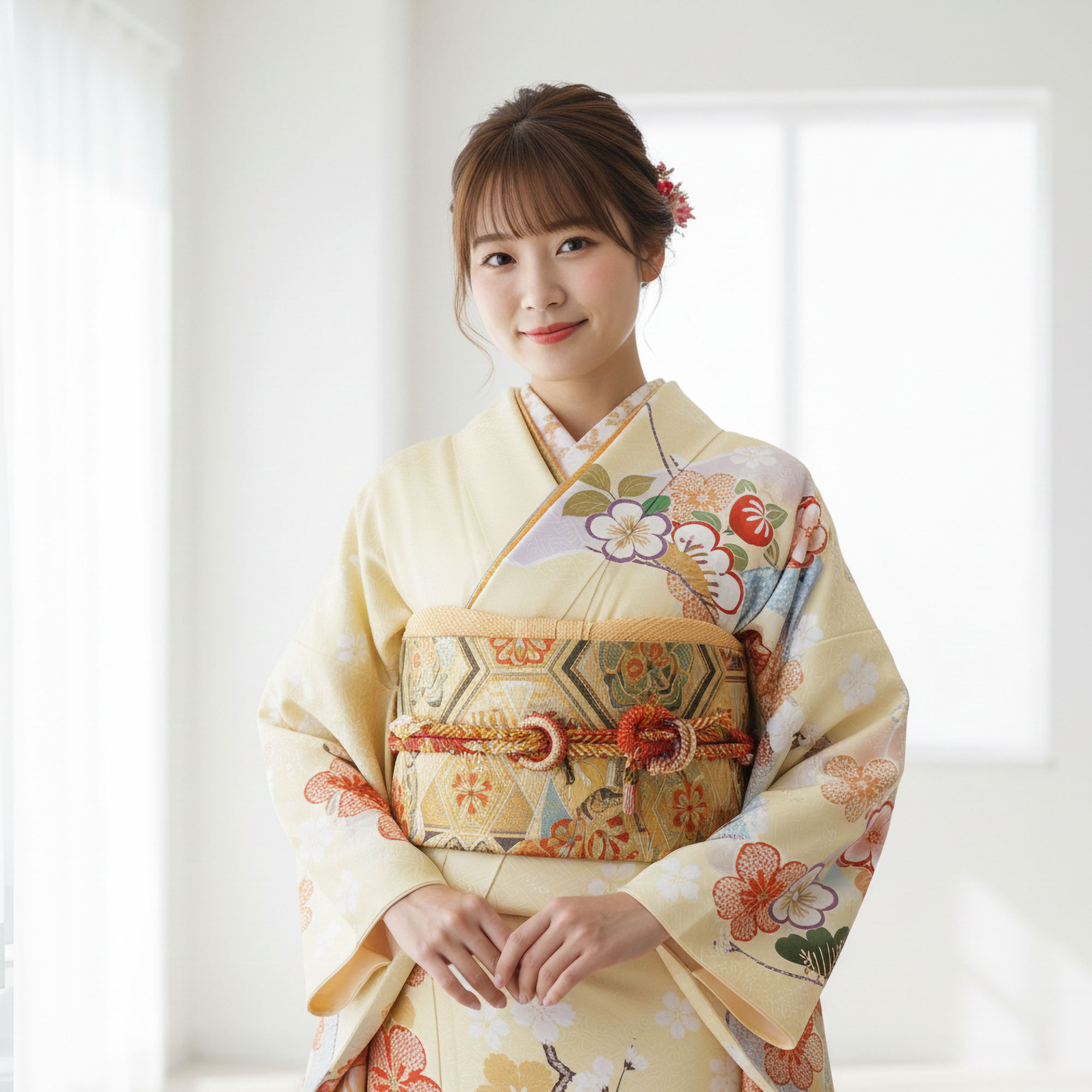 NISHIORI 訪問着 レンタル フルセット 着物 入学式 卒業式 七五三 お