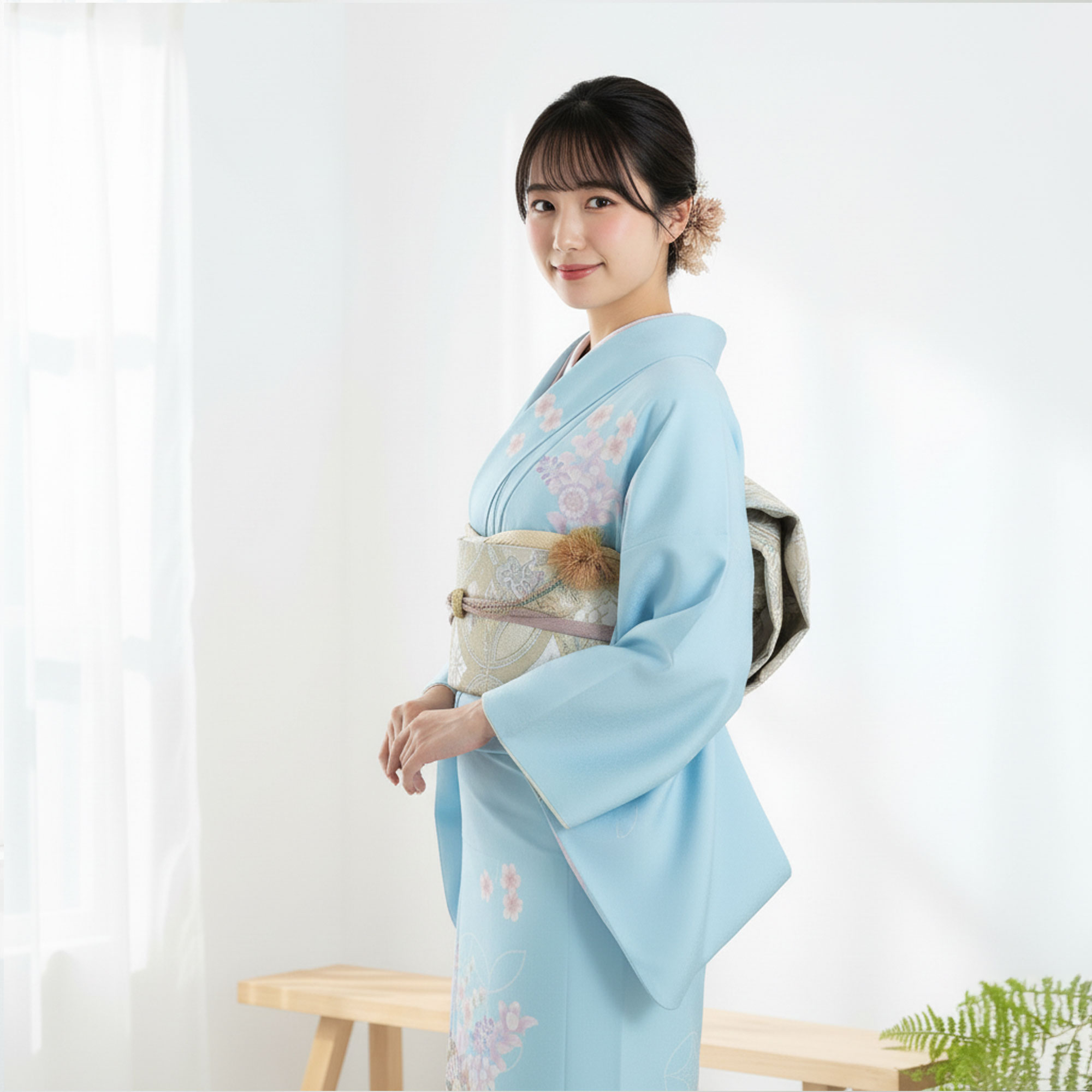 NISHIORI 訪問着 レンタル フルセット 着物レンタル 貸衣装 七五三