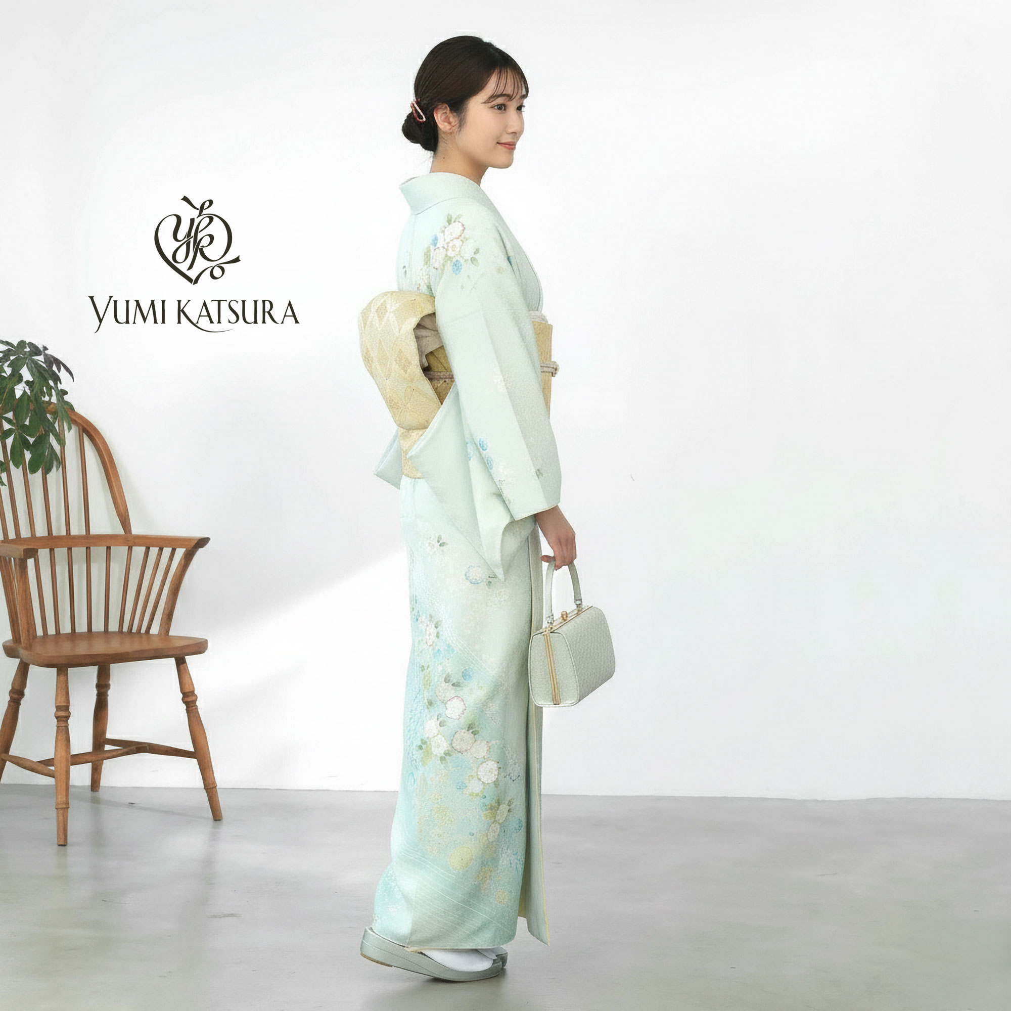 YUMI KATSURA（ユミカツラ） 訪問着 レンタル フルセット 桂由美