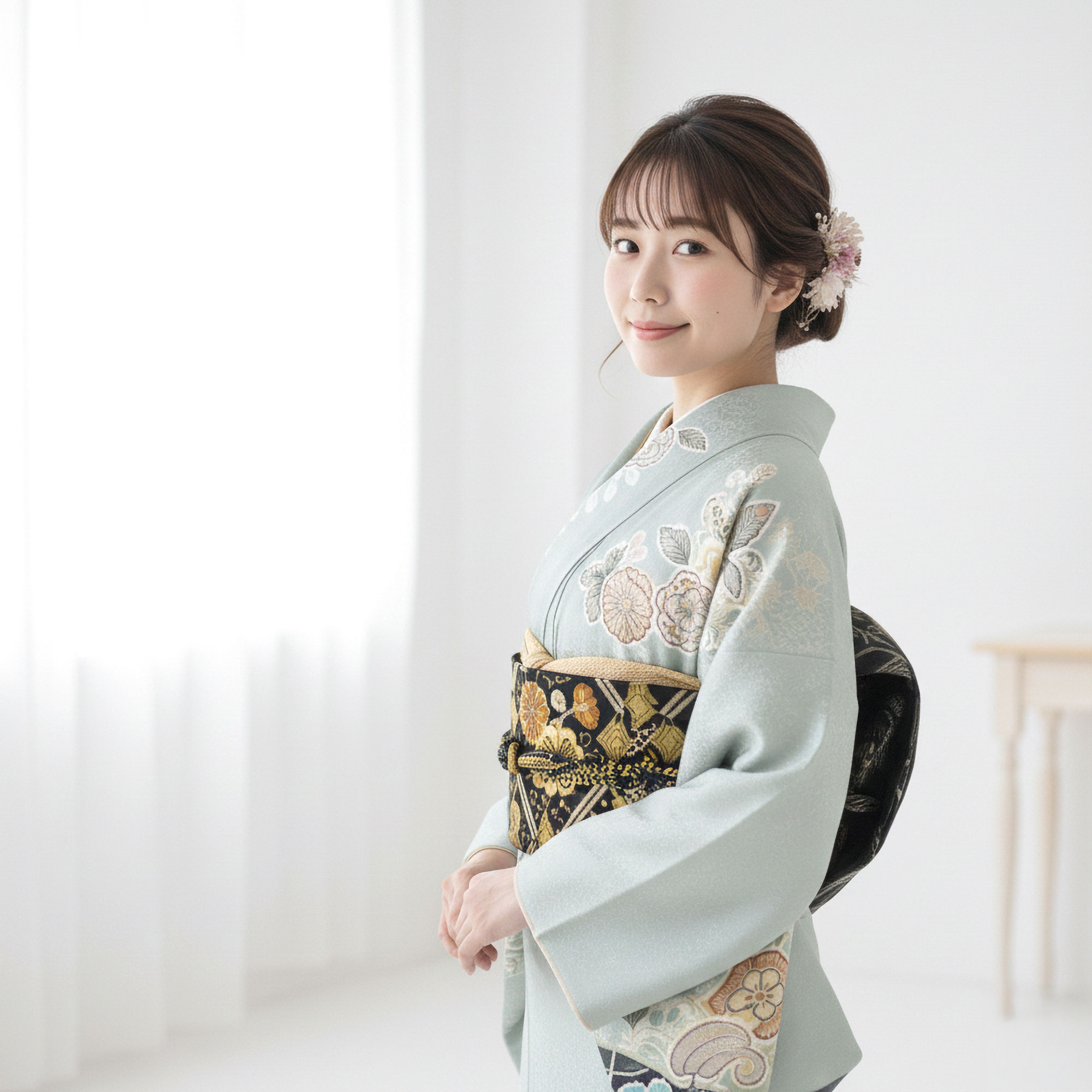 訪問着フルセット　辻が花　伝統工芸士　七五三　結婚式　卒業式　訪問着セット NISHIORI 訪問着 レンタル フルセット 着物レンタル 貸衣装 入学式