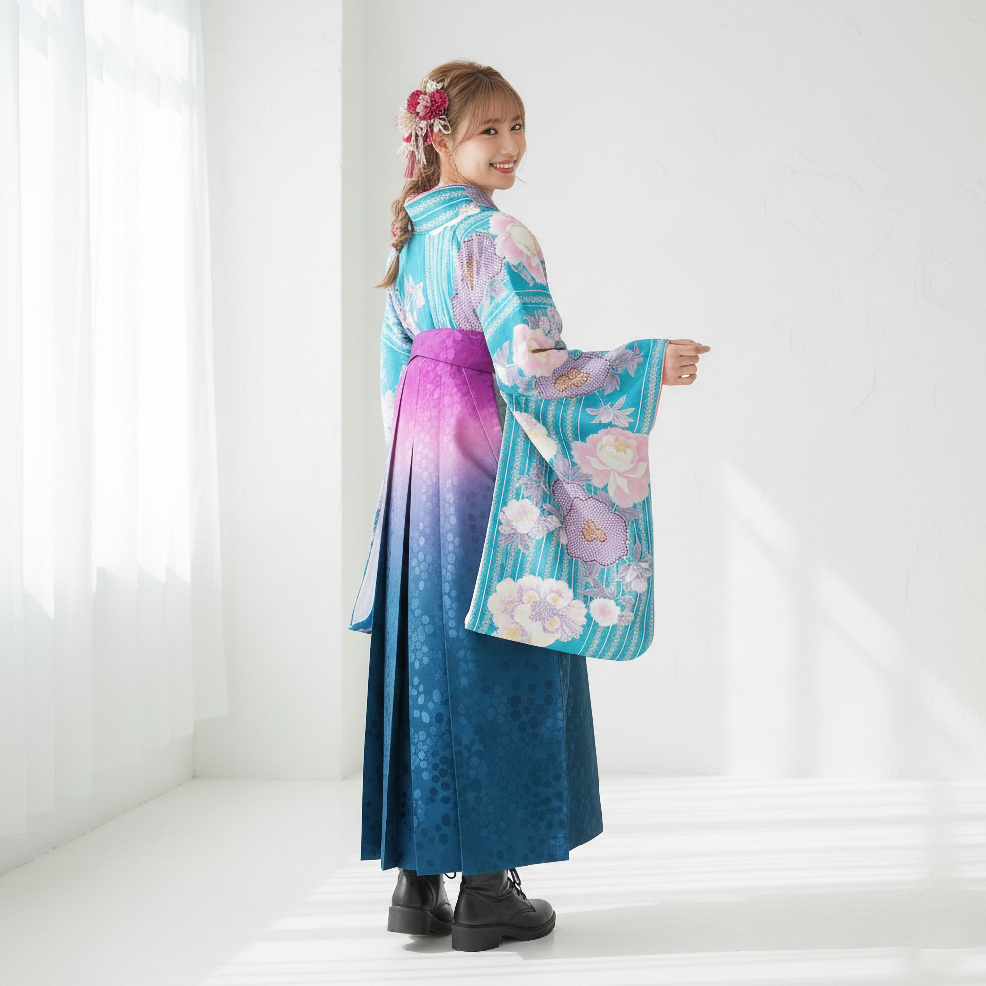NISHIORI 二尺袖 着物 袴 レンタル商品 貸衣装 貸衣装 Club HL