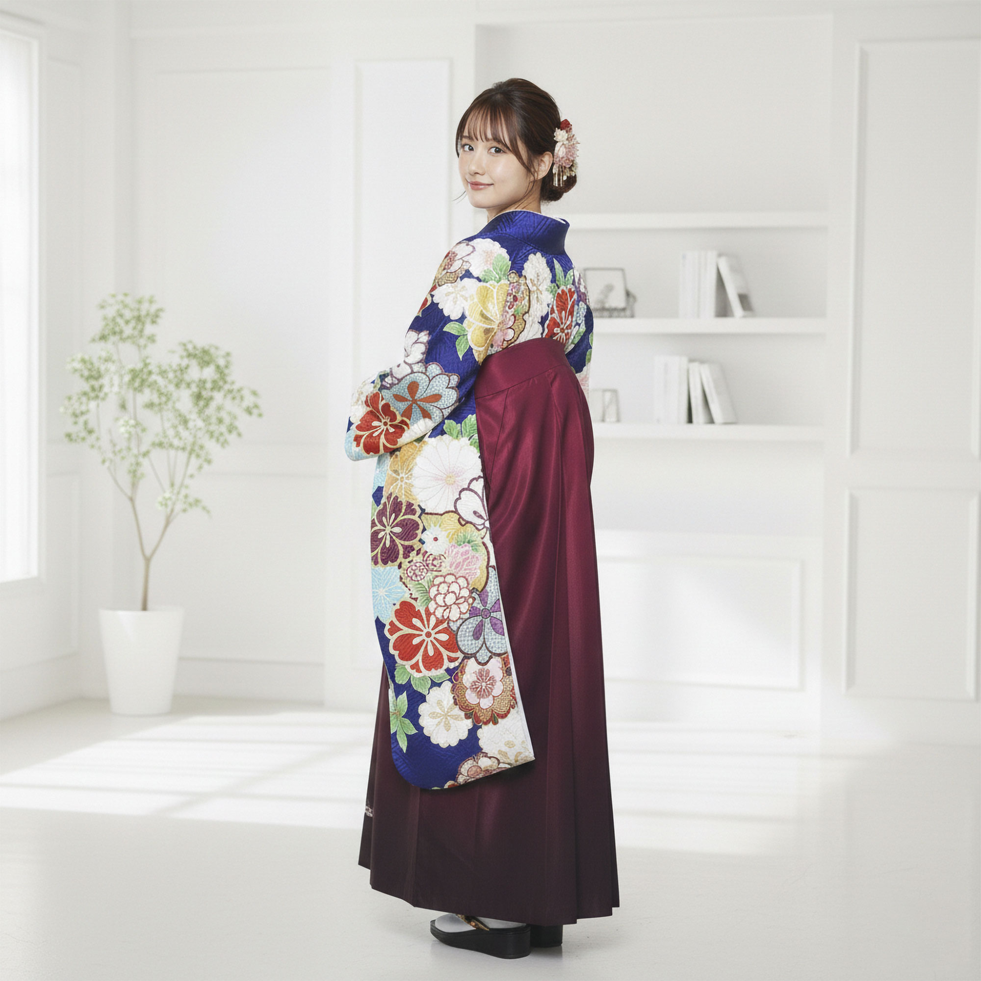 NISHIORI 二尺袖 着物 袴 レンタル商品 貸衣装 貸衣装 From
