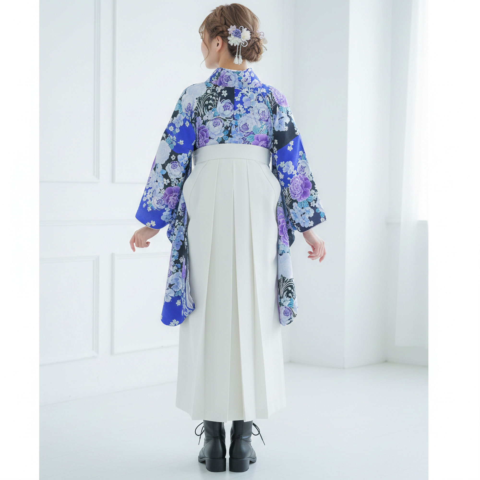 NISHIORI 二尺袖 着物 袴 フルセット レンタル商品 【貸衣装 卒業式