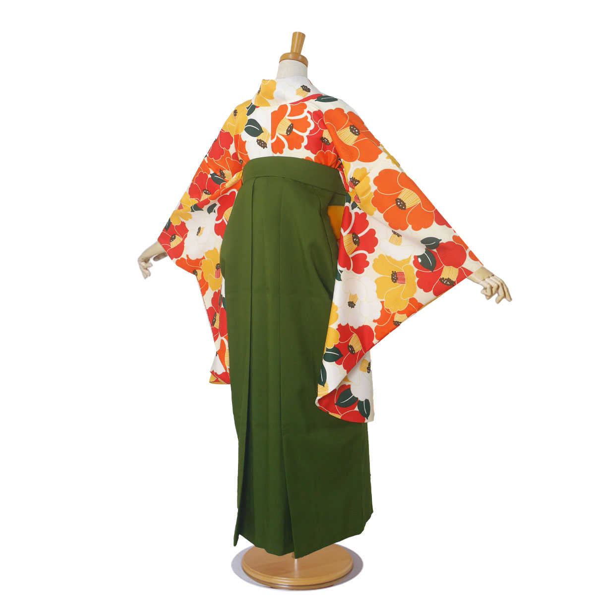 NISHIORI 二尺袖着物 袴 レンタル商品 貸衣装 Mサイズ ジュニア袴