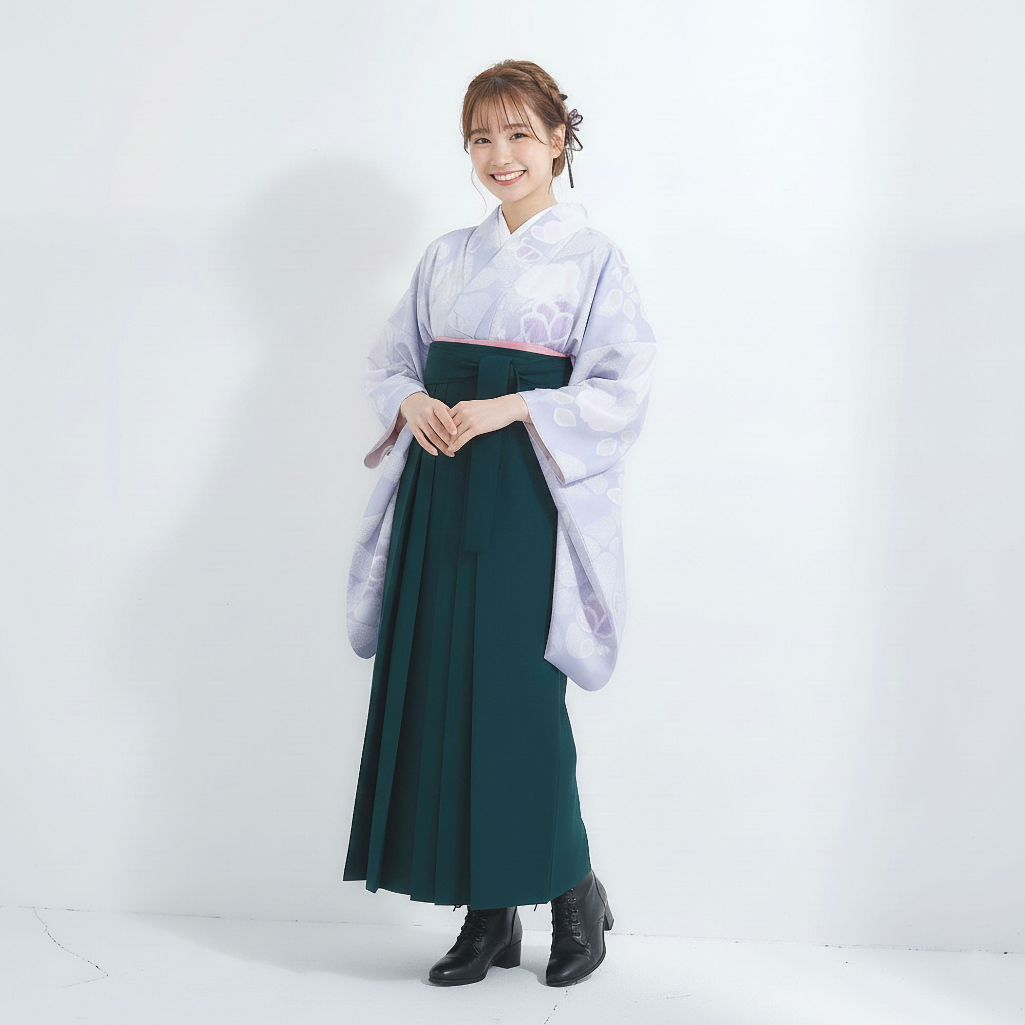 NISHIORI 二尺袖 着物 袴 セット レンタル商品【貸衣装 卒業式 大学生