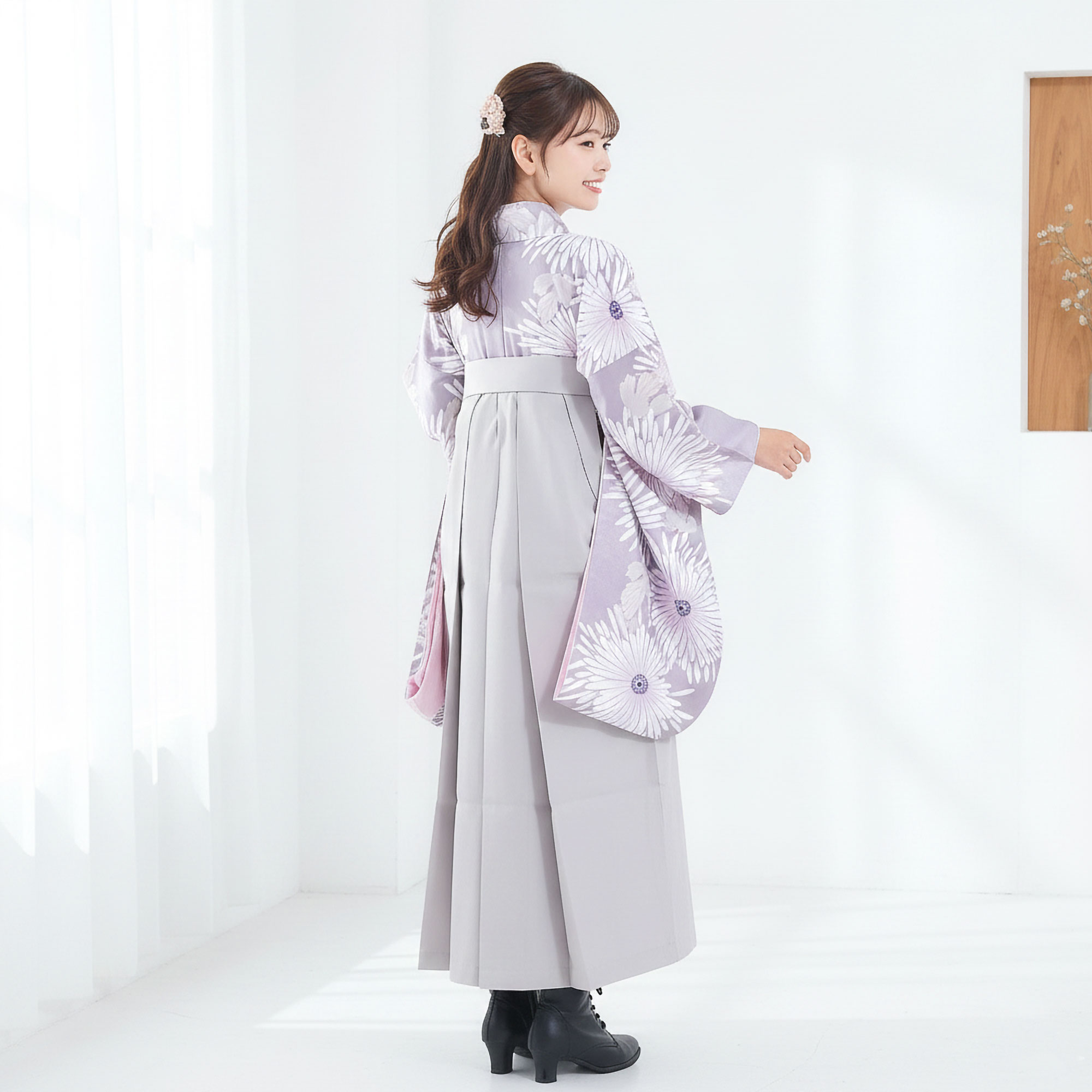 NISHIORI 二尺袖 着物 袴 セット レンタル商品【貸衣装 卒業式 大学生