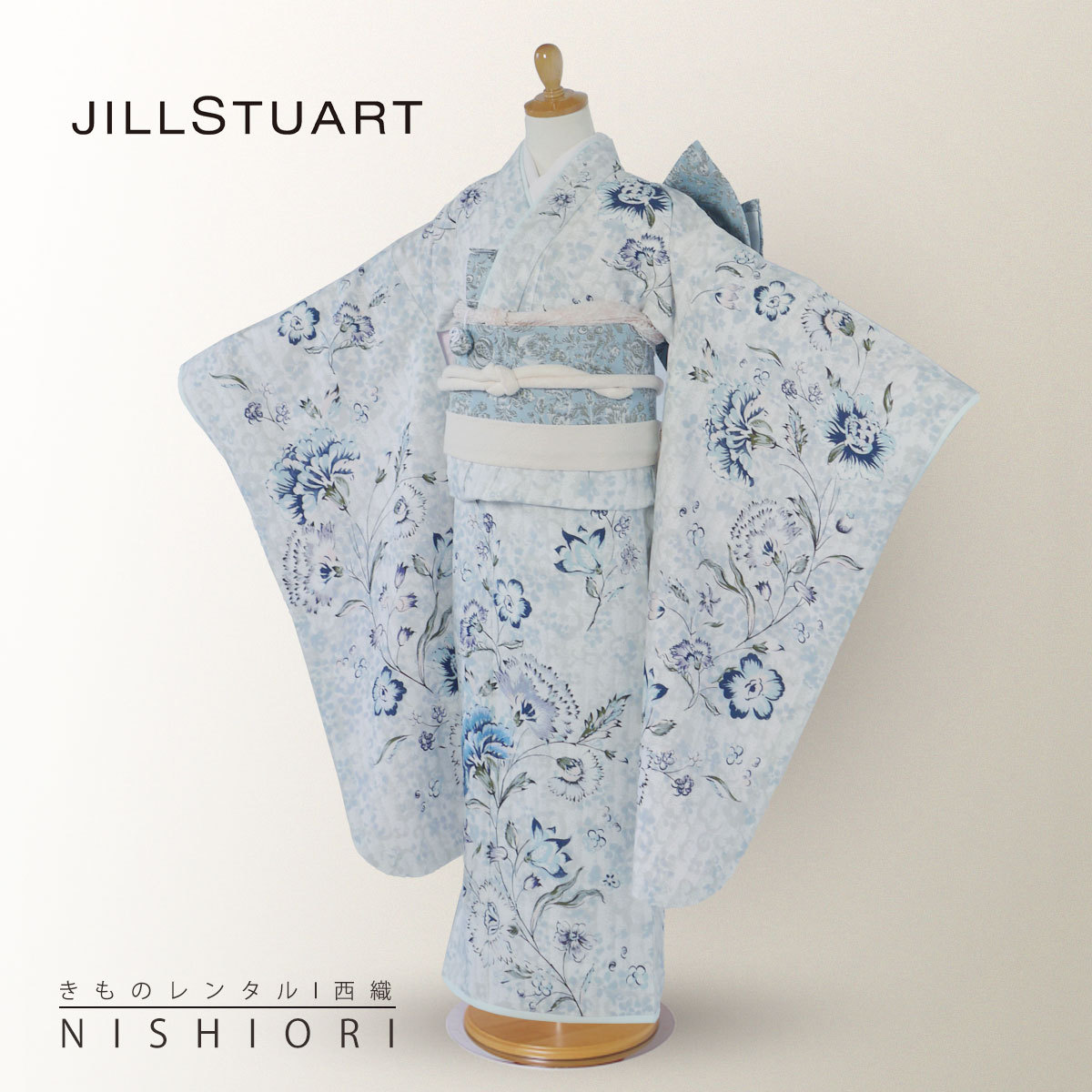 NISHIORI JILLSTUART レンタル商品 7歳の七五三 女の子 四つ身