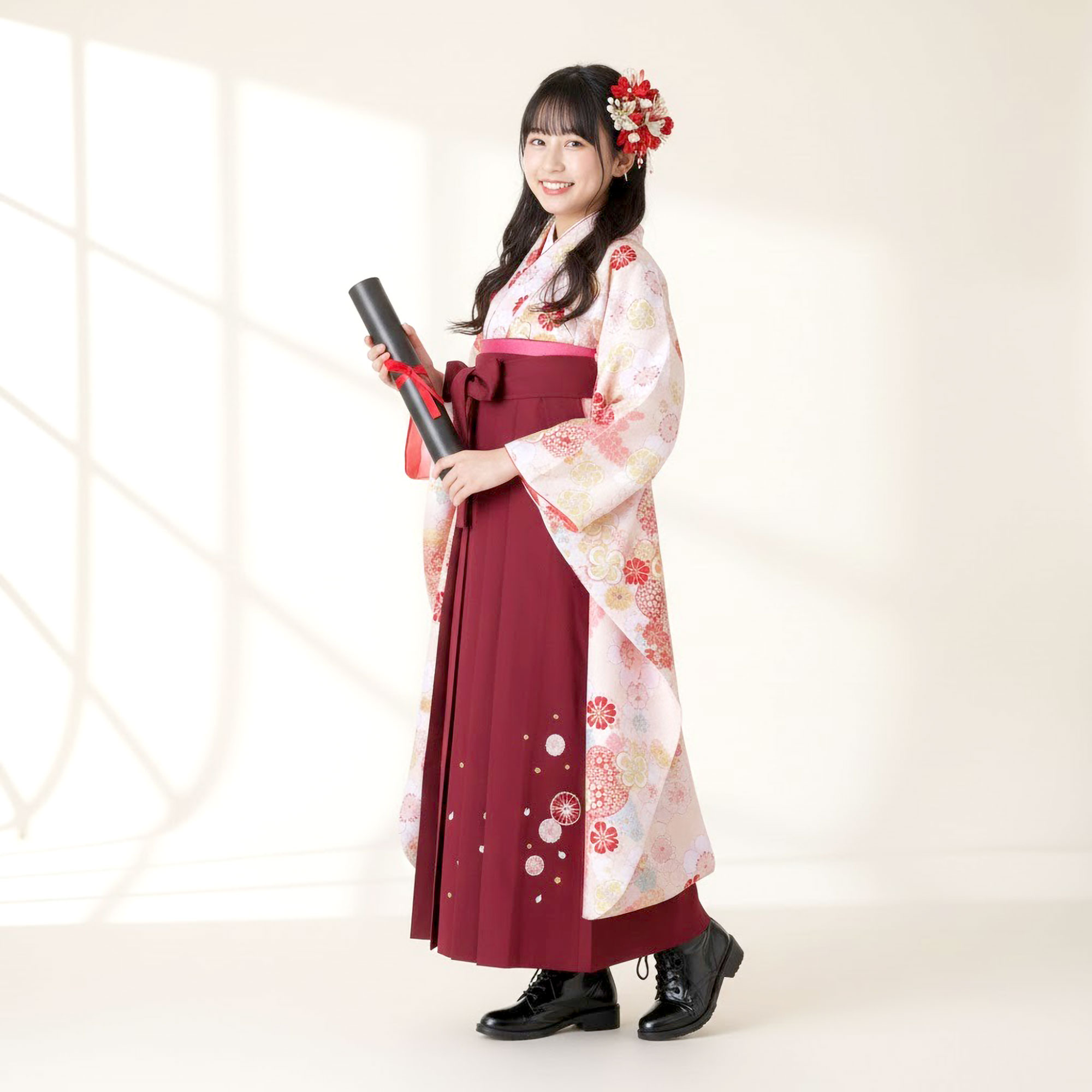 NISHIORI 小町kids ジュニア キッズ 着物 袴 レンタル商品 往復