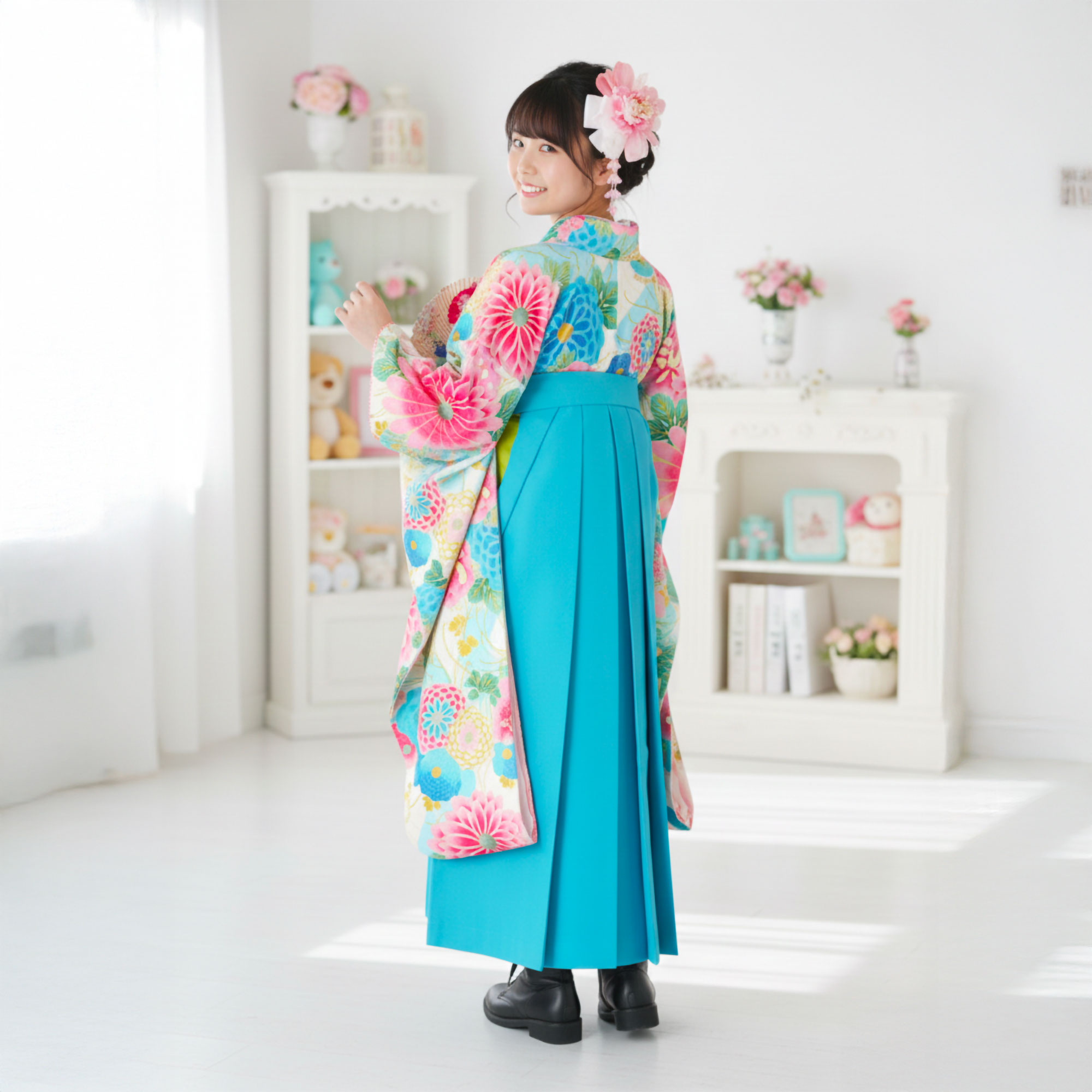NISHIORI ジュニア 二尺袖 着物 袴 レンタル商品 SISTER JENNI NISHIORI ジュニア 二尺袖 着物 袴 レンタル商品 SISTER JENNI