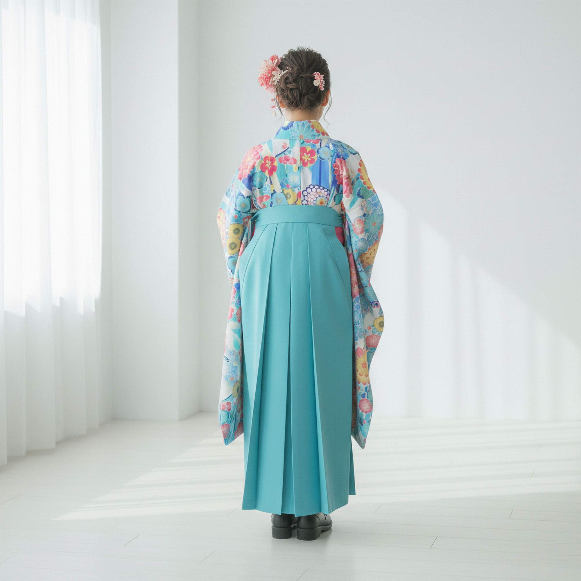 NISHIORI ジュニア 二尺袖 着物 袴 レンタル商品 SISTERJENNI ブランド 