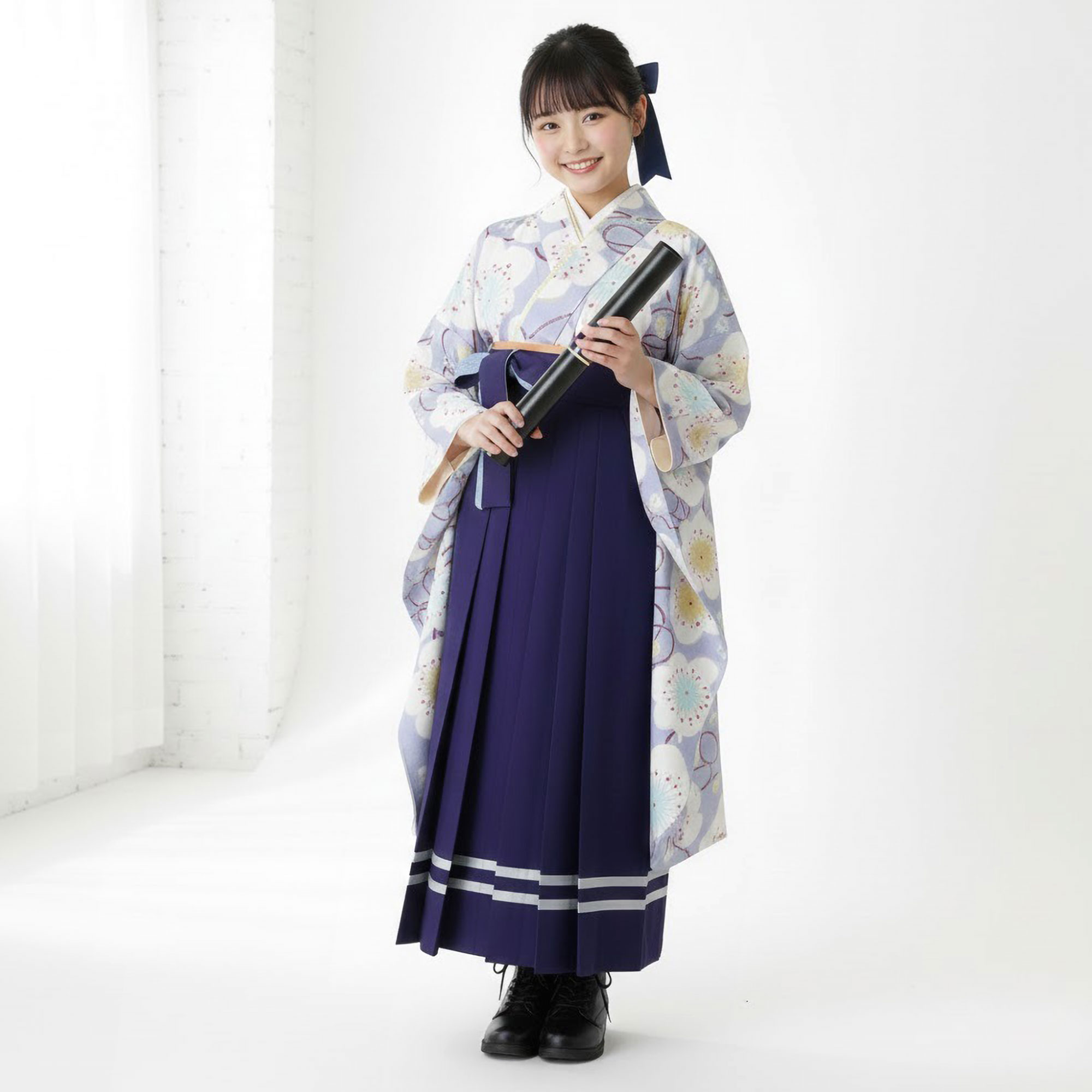 NISHIORI レンタル商品 pom ponette ポンポネット 卒業式 二尺袖
