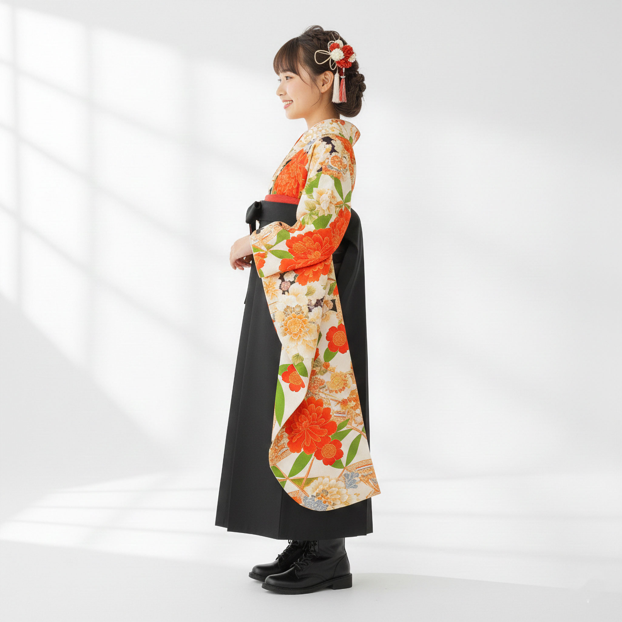 NISHIORI レンタル商品 ちはやふる × JAPAN STYLE 貸衣装 ジュニア 二