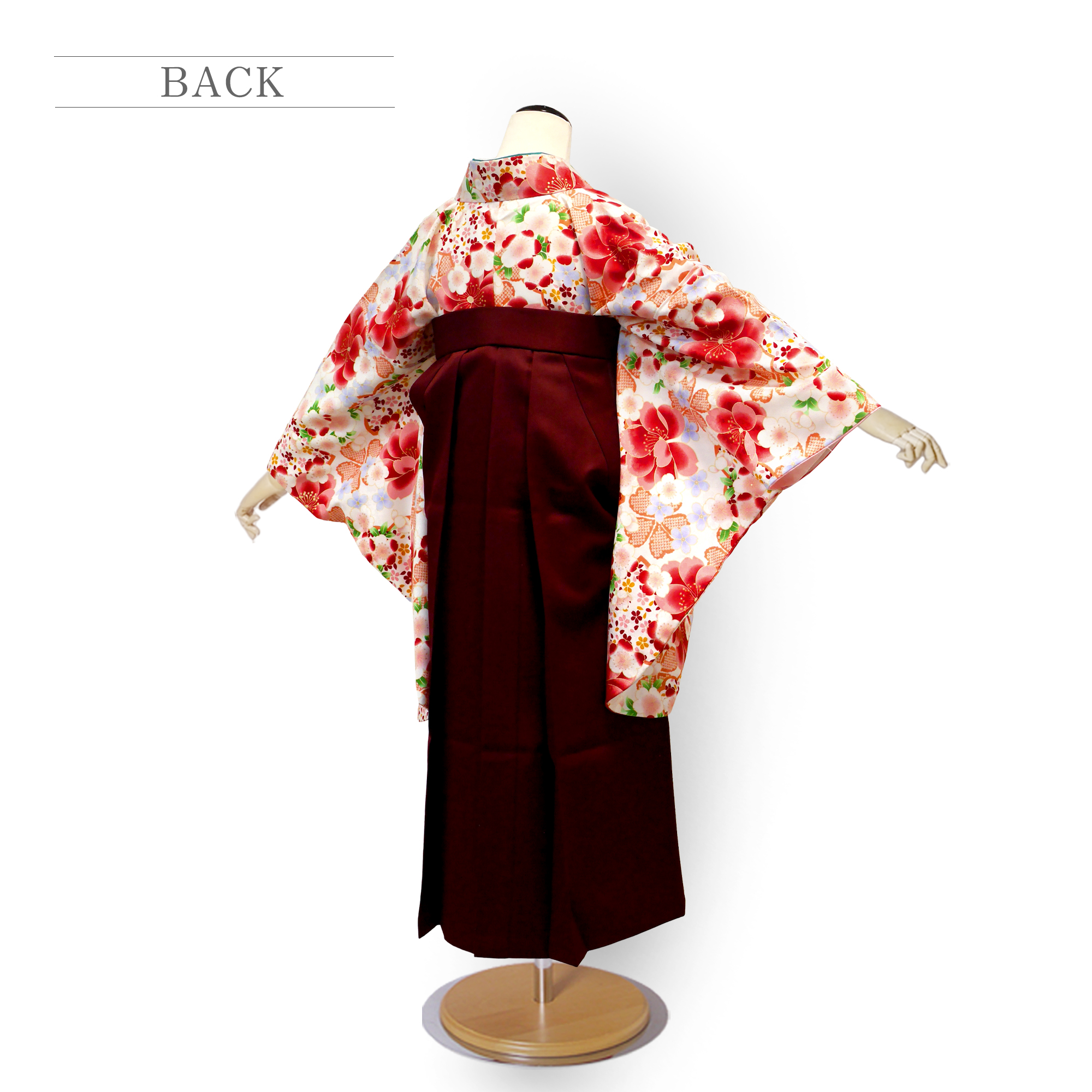 ジュニア アンティーク 子供着物 七五三 十三詣り 袴 NO14 ハーフ成人