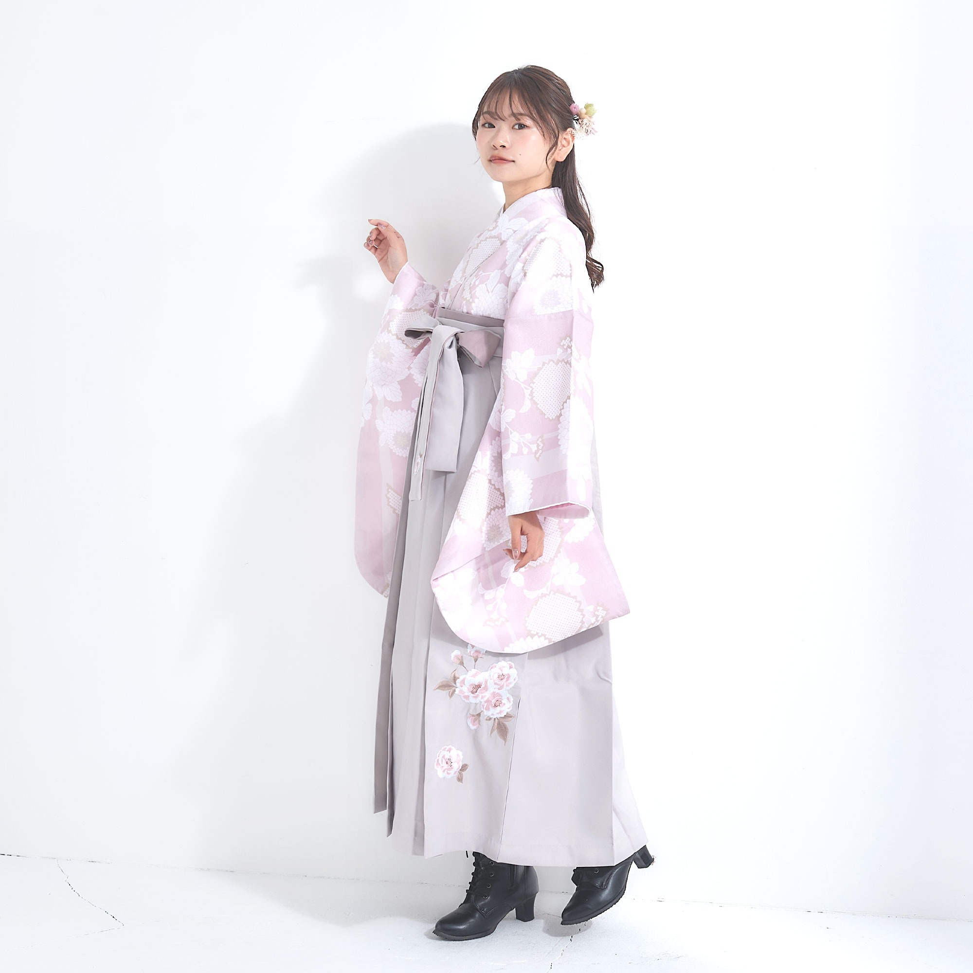 NISHIORI 二尺袖 着物 袴 セット レンタル商品【貸衣装 卒業式