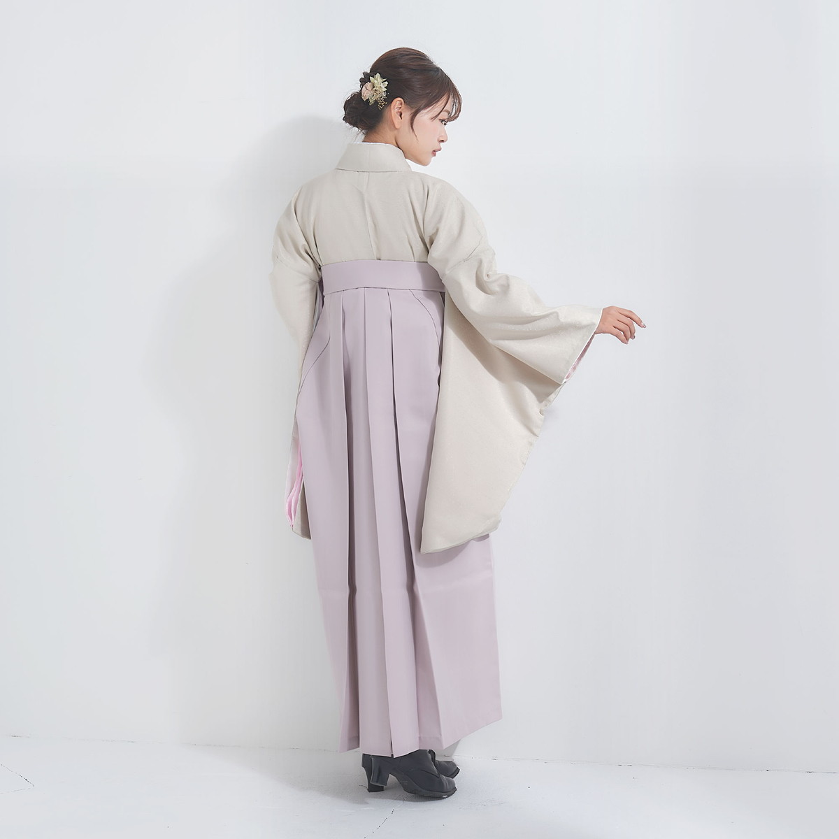 NISHIORI 袴 4点セット 卒業式 はかま レディース 上下セット モダン 4 