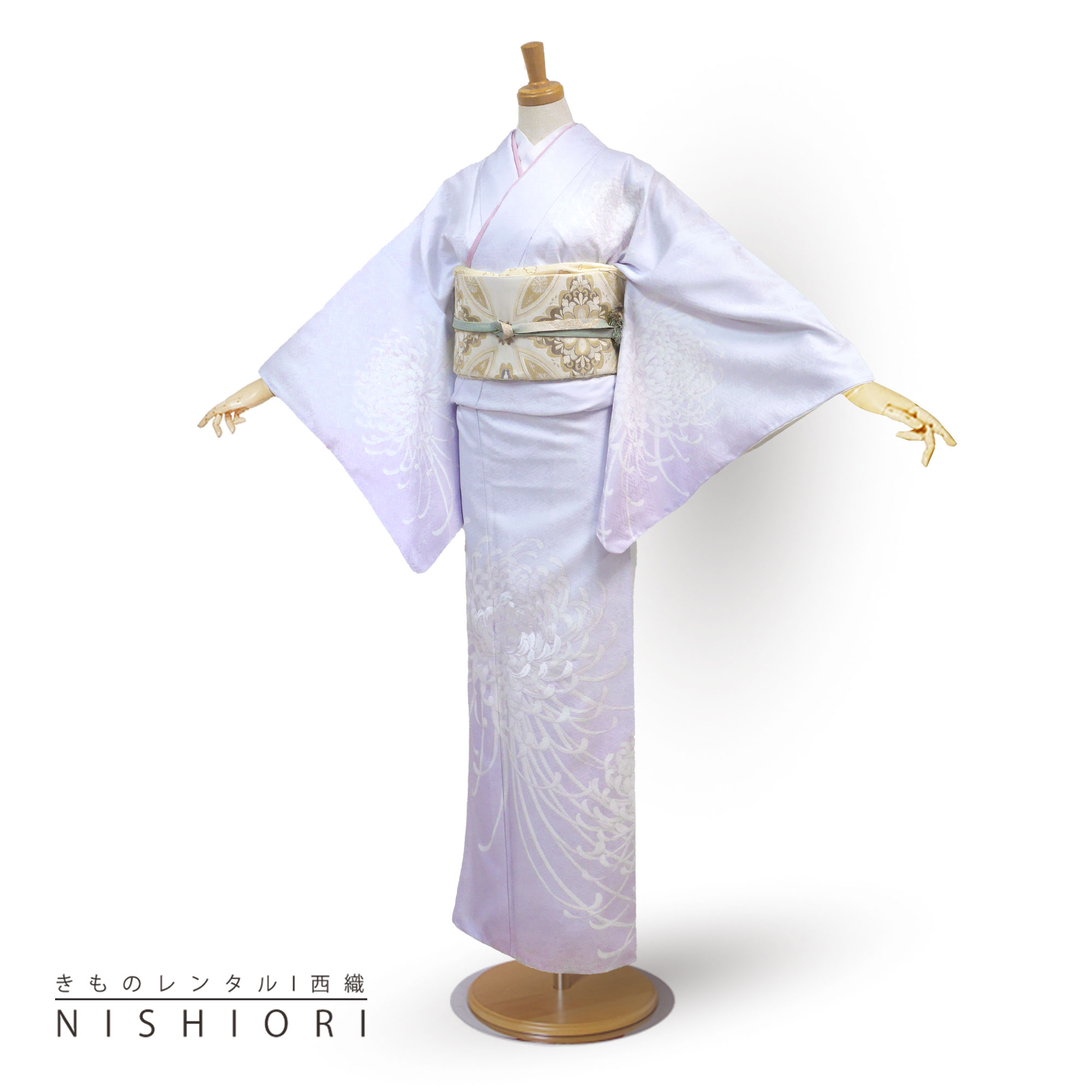NISHIORI 訪問着 レンタル商品 着物レンタル商品 貸衣装 フルセット