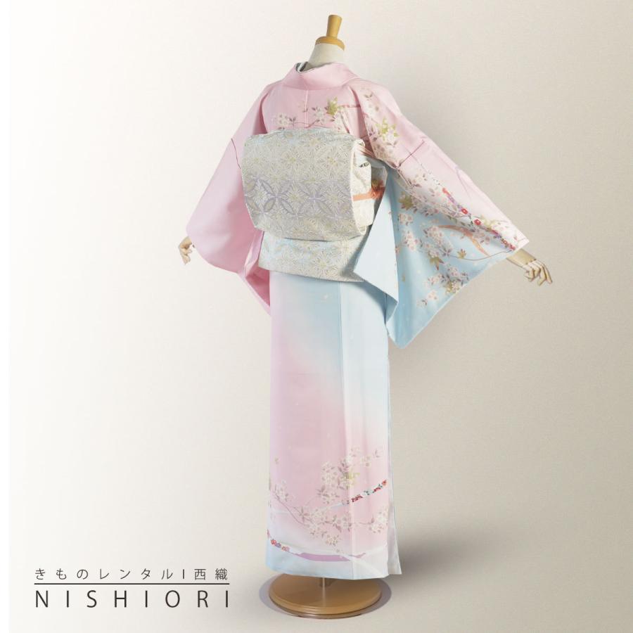 訪問着 フルセットa283B 七五三　入学式　お宮参り　結婚式 訪問着 4点フルセット 955A 入学式 結婚式 七五三 お宮参り レンタル