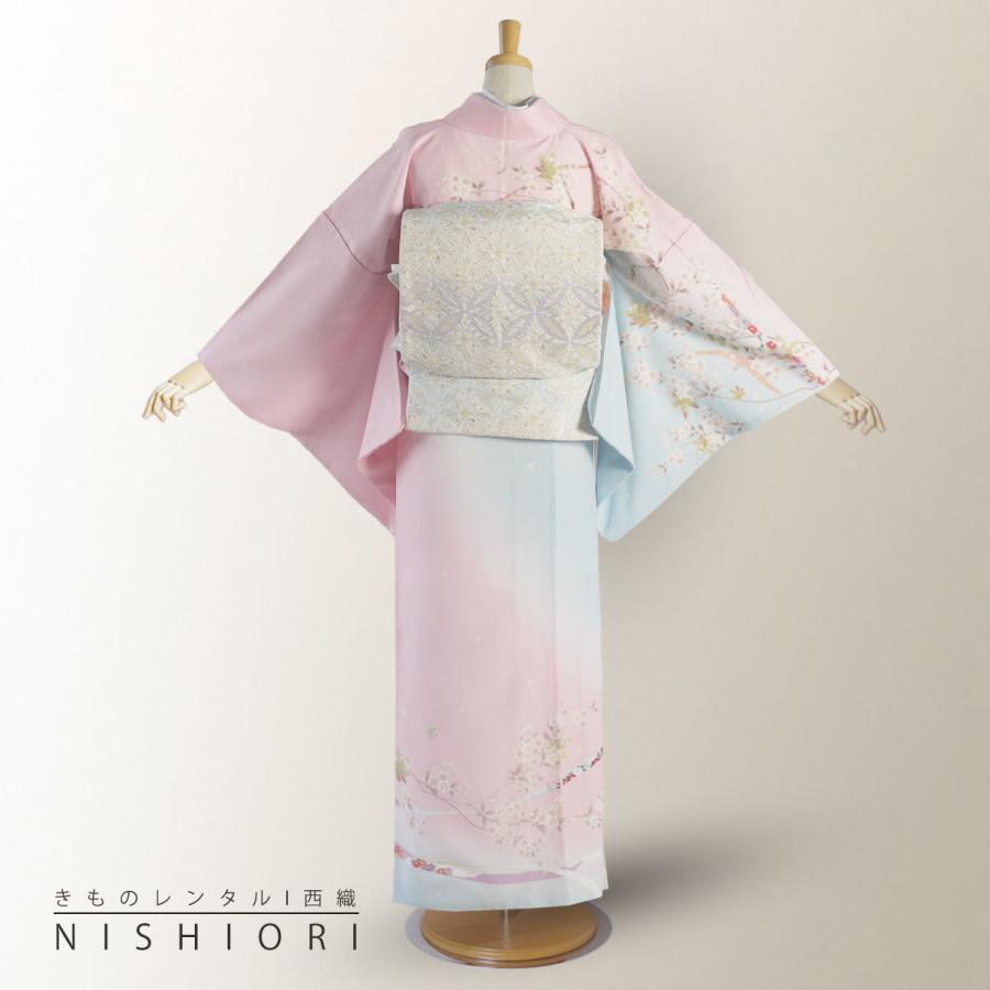 NISHIORI 訪問着 レンタル商品 着物レンタル商品入学式 卒業式 七五三