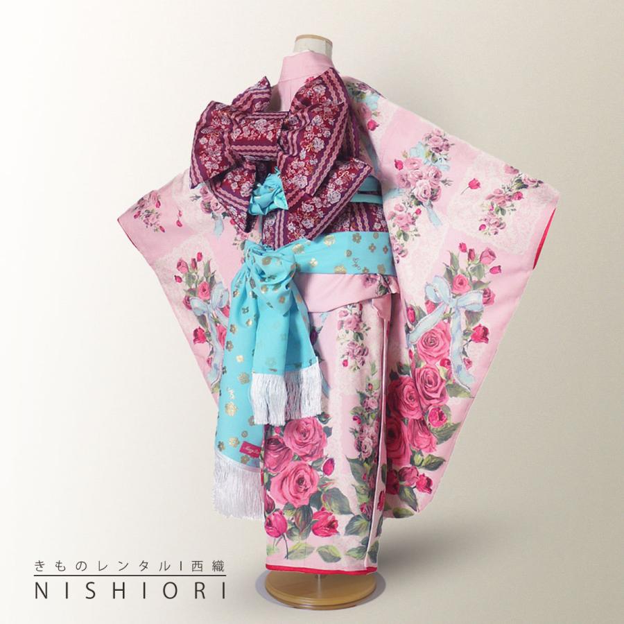 NISHIORI 爆買 Mezzo Piano レンタル商品 7歳の七五三 女の子 四つ身