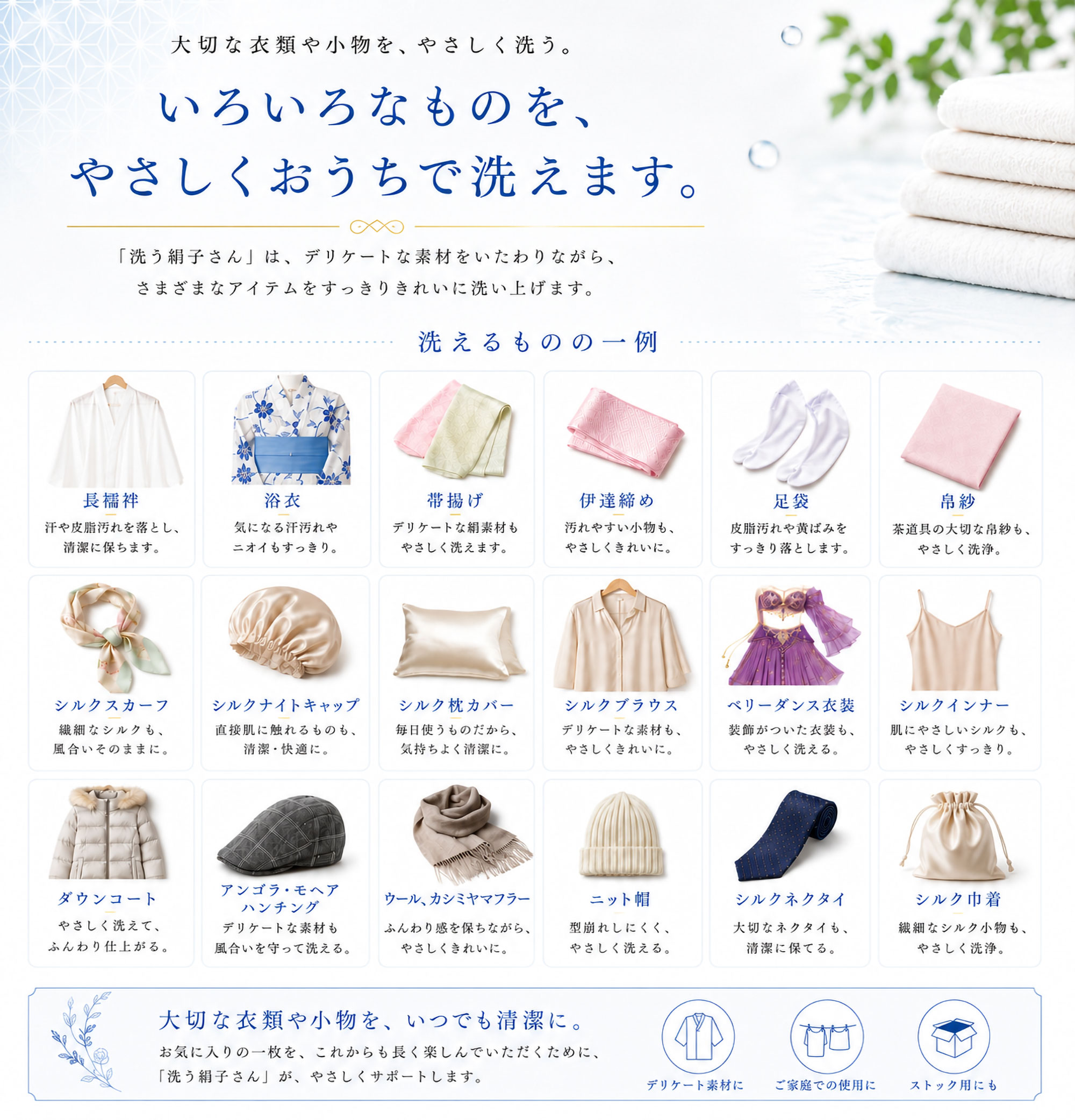 NISHIORI 長襦袢用洗剤 洗う絹子さん 450ml シルク用洗剤 絹洗い 着物