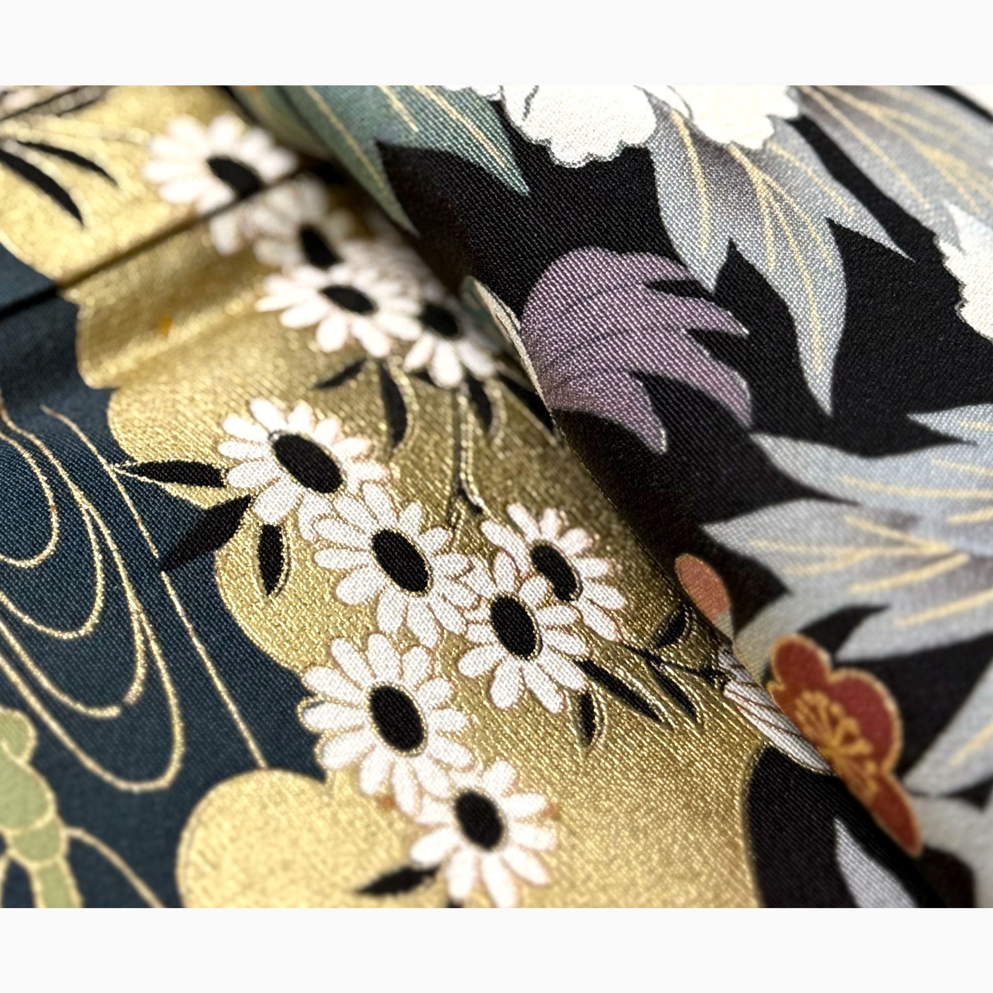 NISHIORI 【レンタル】黒留袖 フルセット 五三桐 正絹 礼装 結婚式