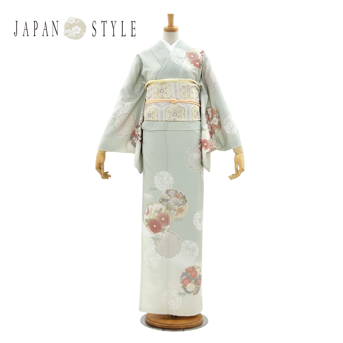 NISHIORI 訪問着 レンタル フルセット JAPAN STYLE 貸衣装 画像の帯が