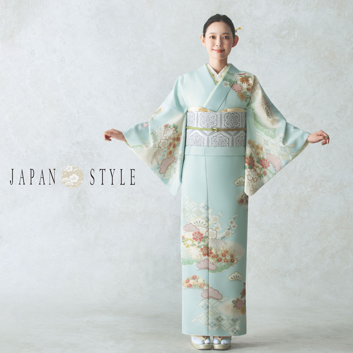 NISHIORI JAPAN STYLE 訪問着 レンタル 着物レンタル 貸衣装 フル