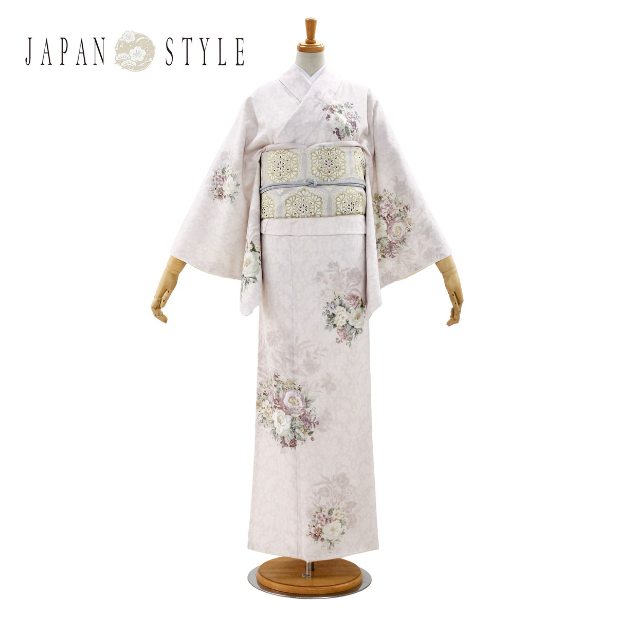 NISHIORI 訪問着 レンタル フルセット JAPAN STYLE 貸衣装 画像の帯が