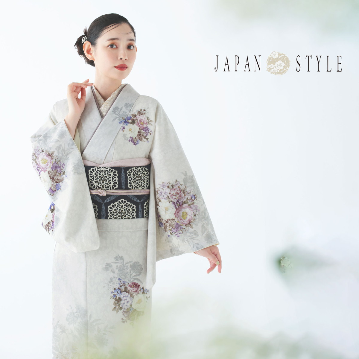 専用です☆ジャパンスタイル着物フルセット 訪問着 レンタル ジャパンスタイル フルセット 8AD473