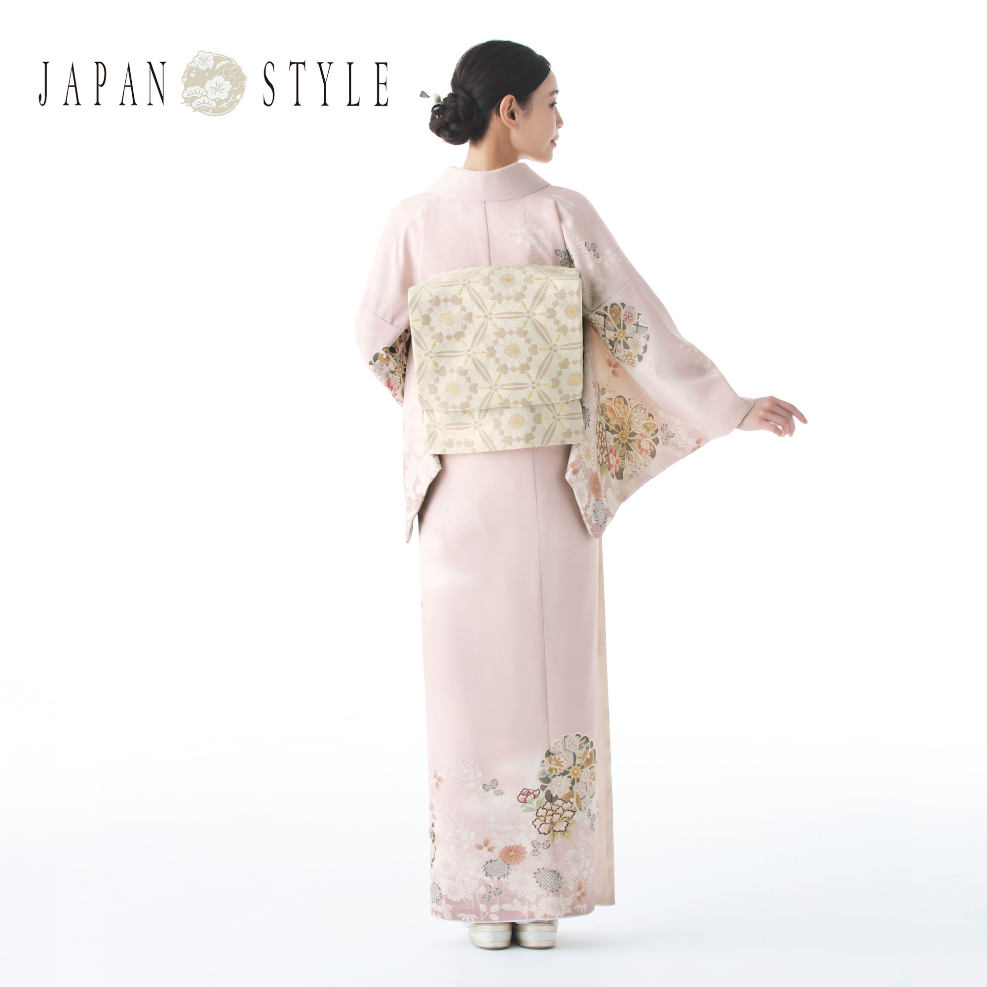 NISHIORI 【レンタル】JAPAN STYLE 訪問着 貸衣装 フルセット【画像の