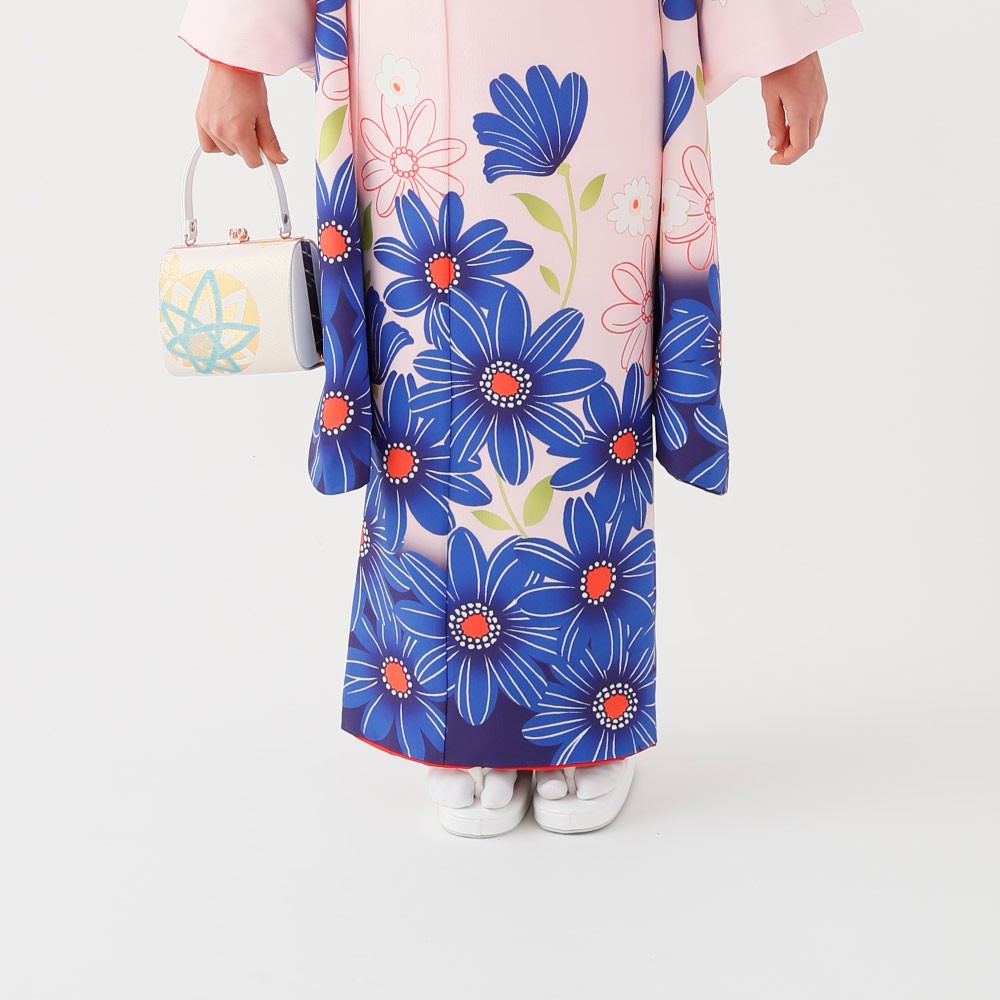 KAGURA 七五三　着物 NISHIORI KAGURA レンタル商品 7歳の七五三 女の子 四つ身 着物