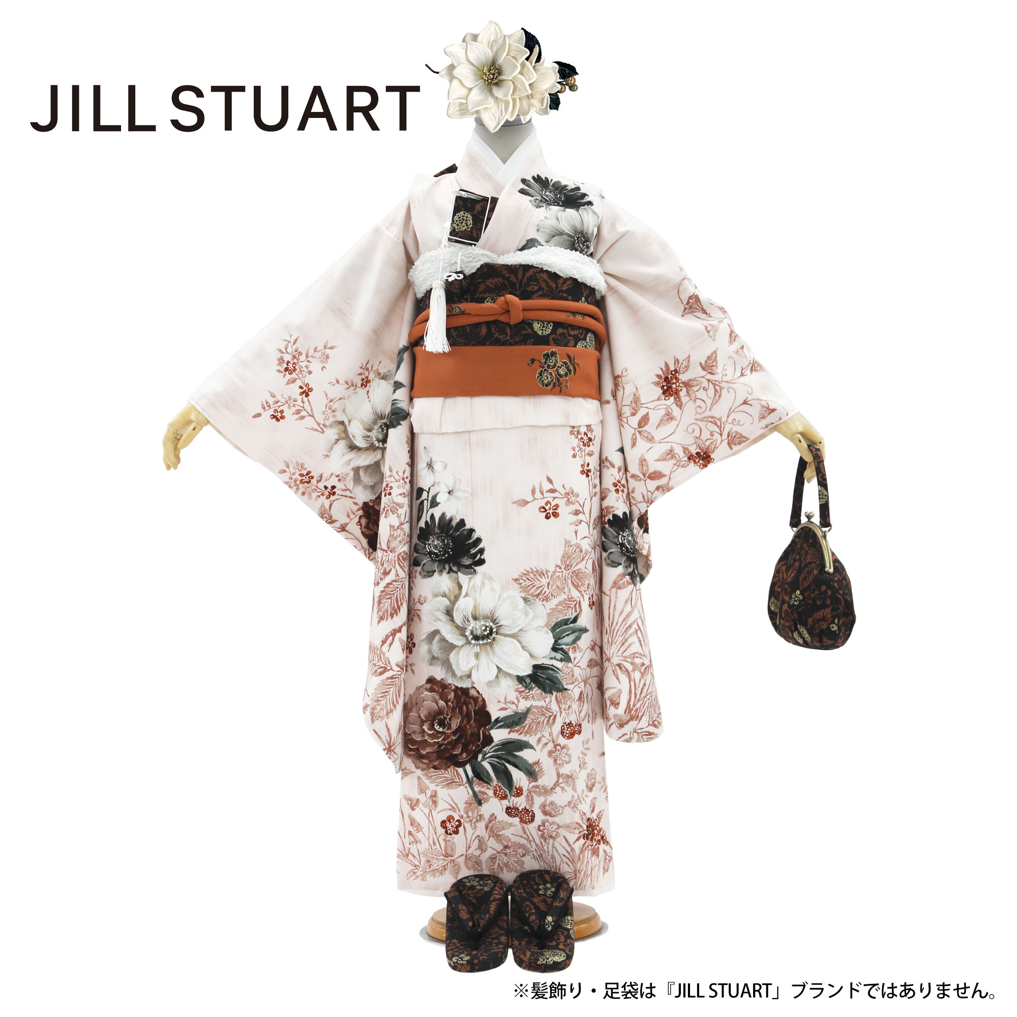 NISHIORI JILLSTUART ブランド 七五三 レンタル商品 四つ身 着物 フル