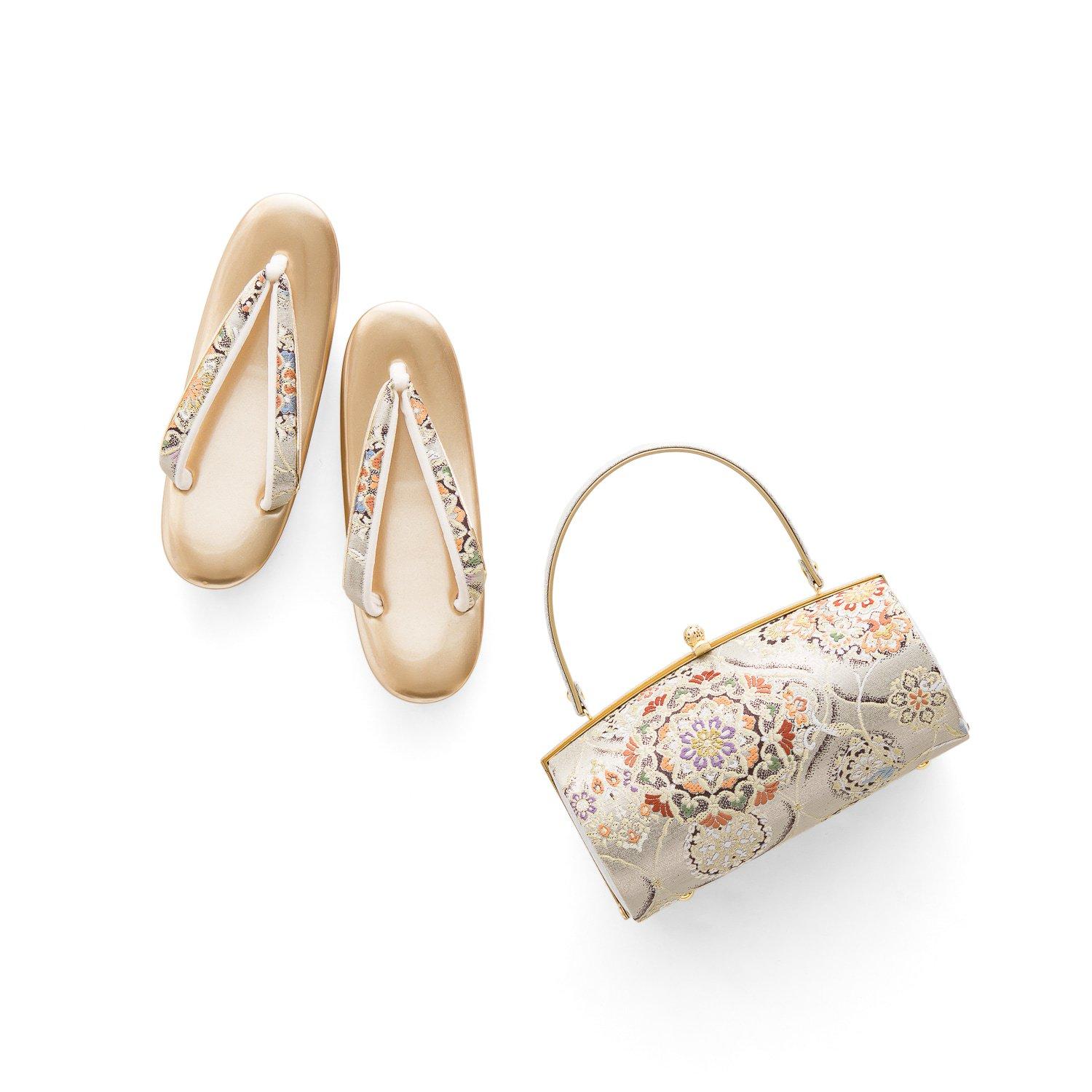 草履バッグセット　華紋