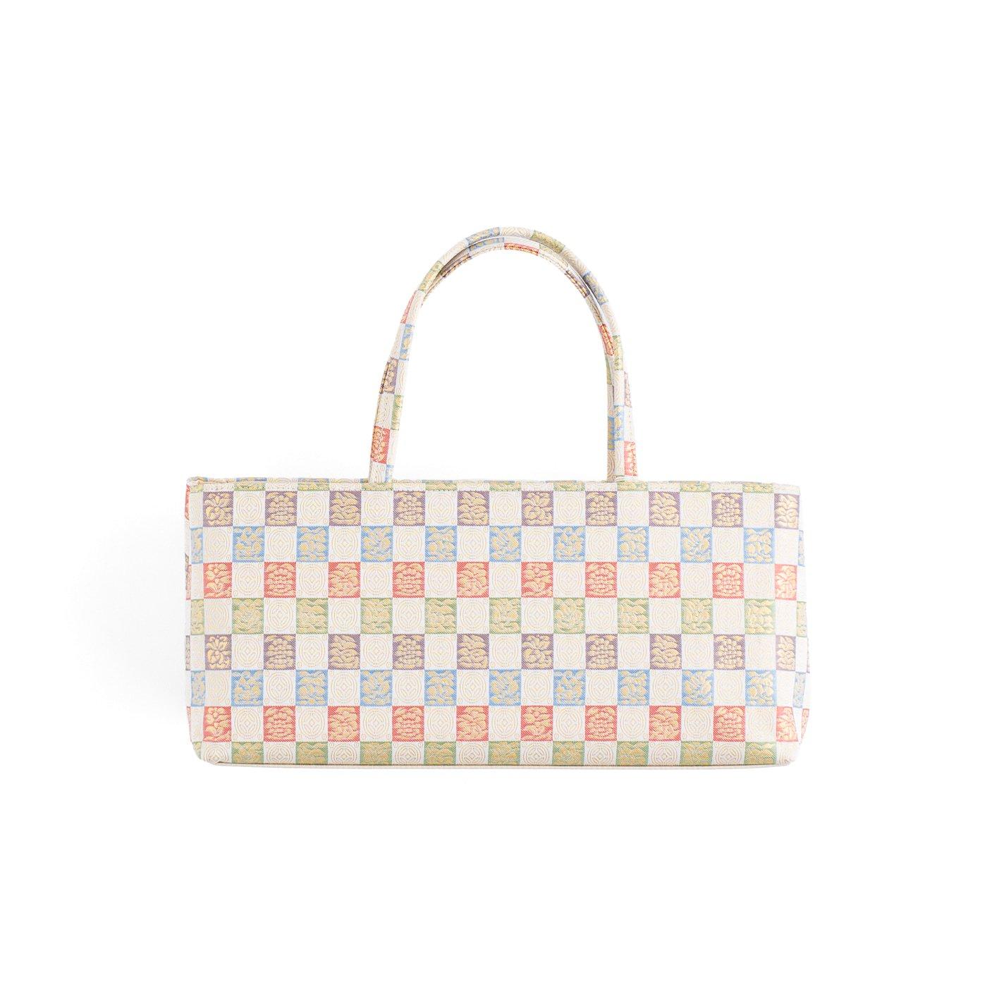 和装バッグ　市松