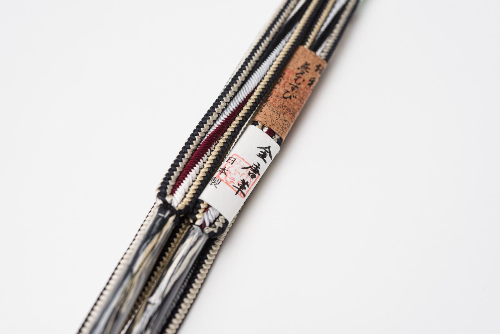 平和屋着物＊夏物 太鼓柄袋帯 抽象文様 正絹 逸品 DAAX0498cm