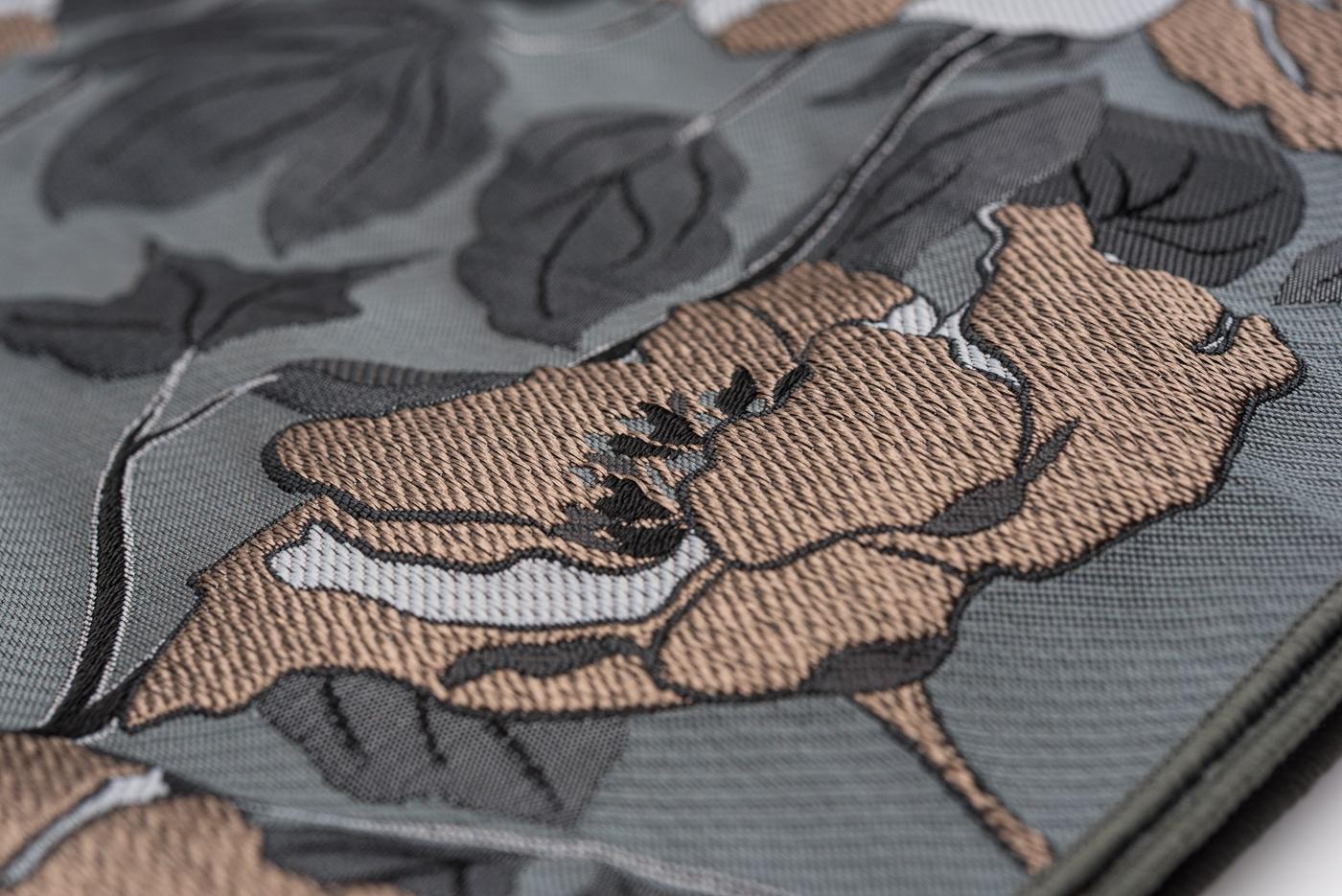 新品 兵児帯 Flower Blackの詳細画像5