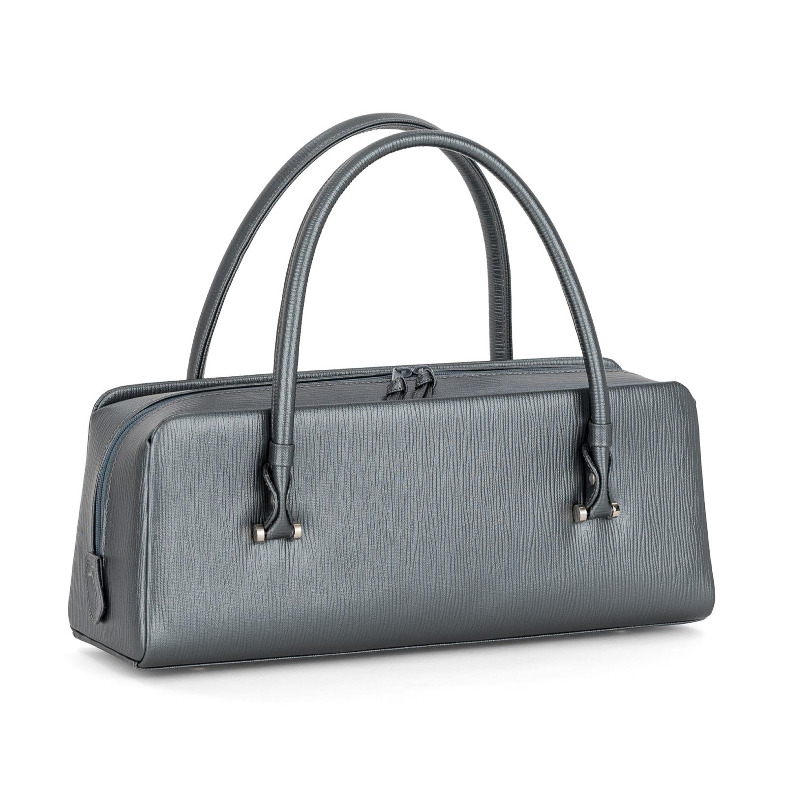 新品　利休バッグ　和帆布　グレー