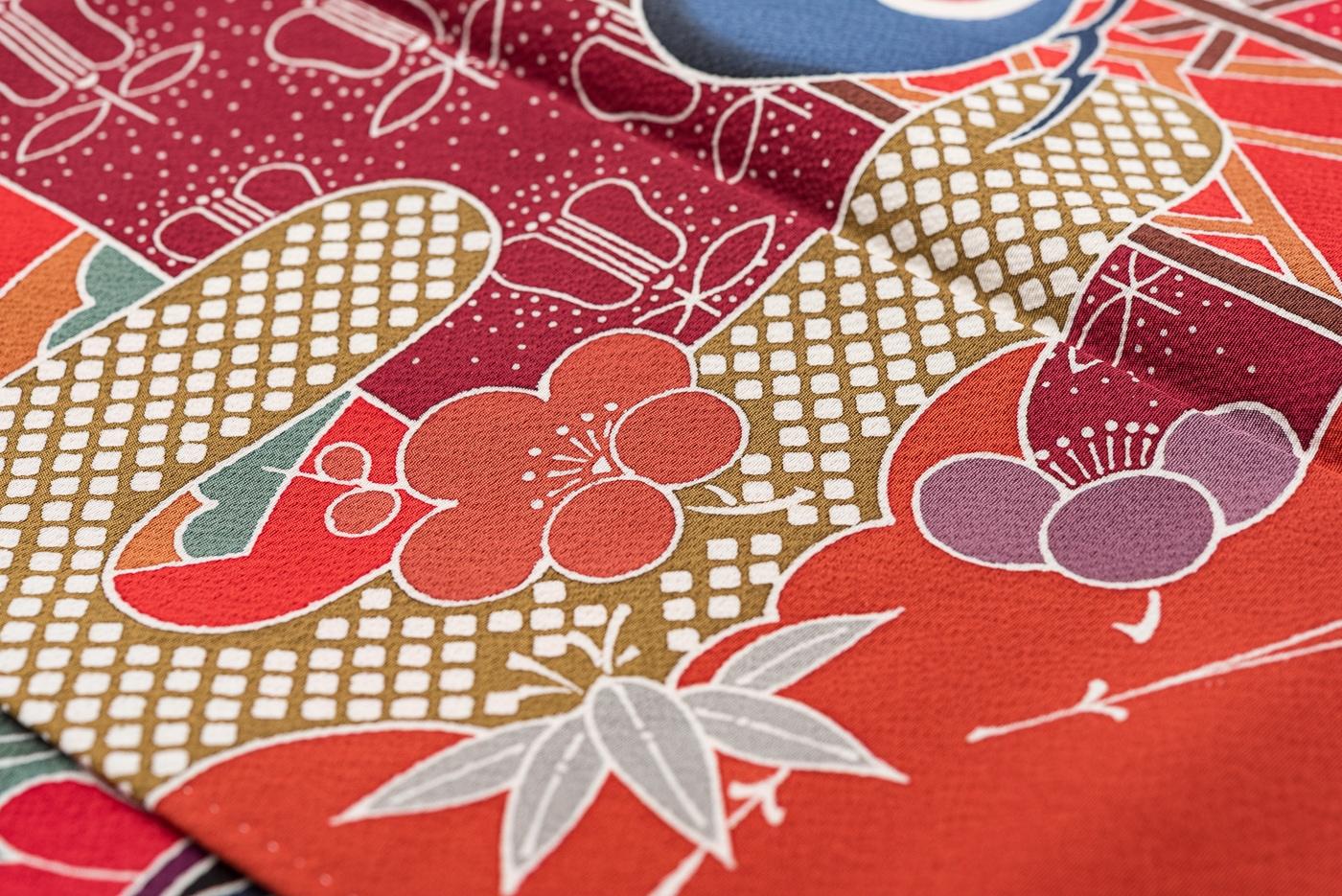 紅型 振袖 格（女性用着物、浴衣） | ファッション のおすすめ人気商品