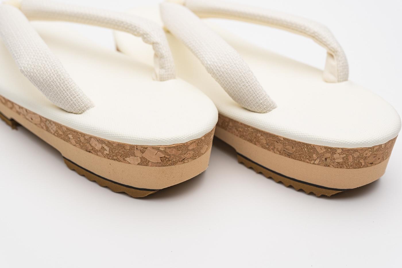 紗織 低反発 ハイクッション 夏草履 痛くない鼻緒 メッシュ台 単品