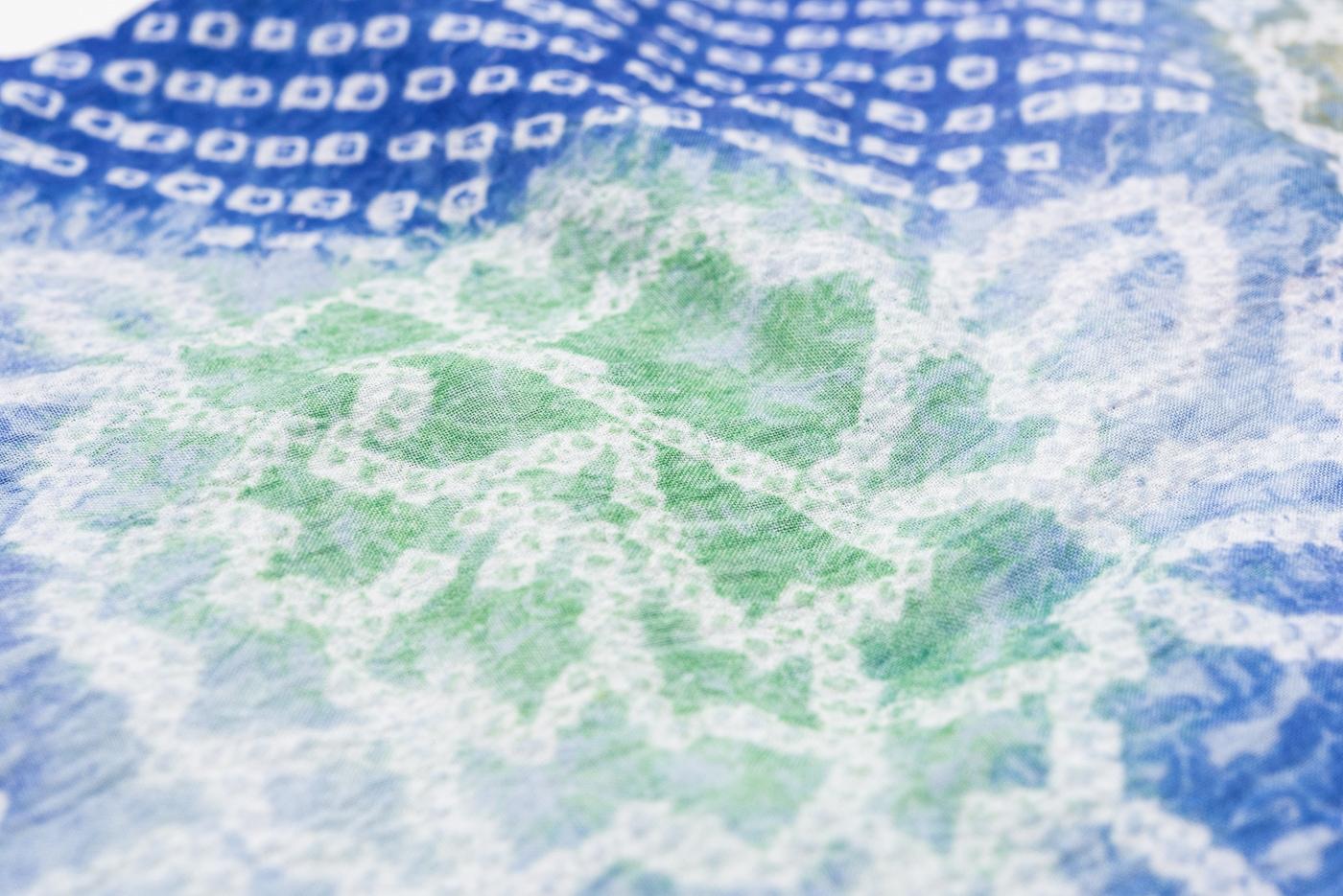 新品浴衣　藤娘きぬたや　三色花の画像