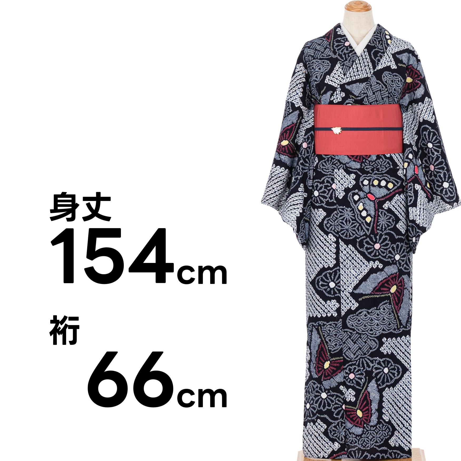 お花と蝶々♡有松絞り(^^) 有松絞り浴衣 花と蝶々 : 新品・リユース着物の通販 からん Yahoo!店