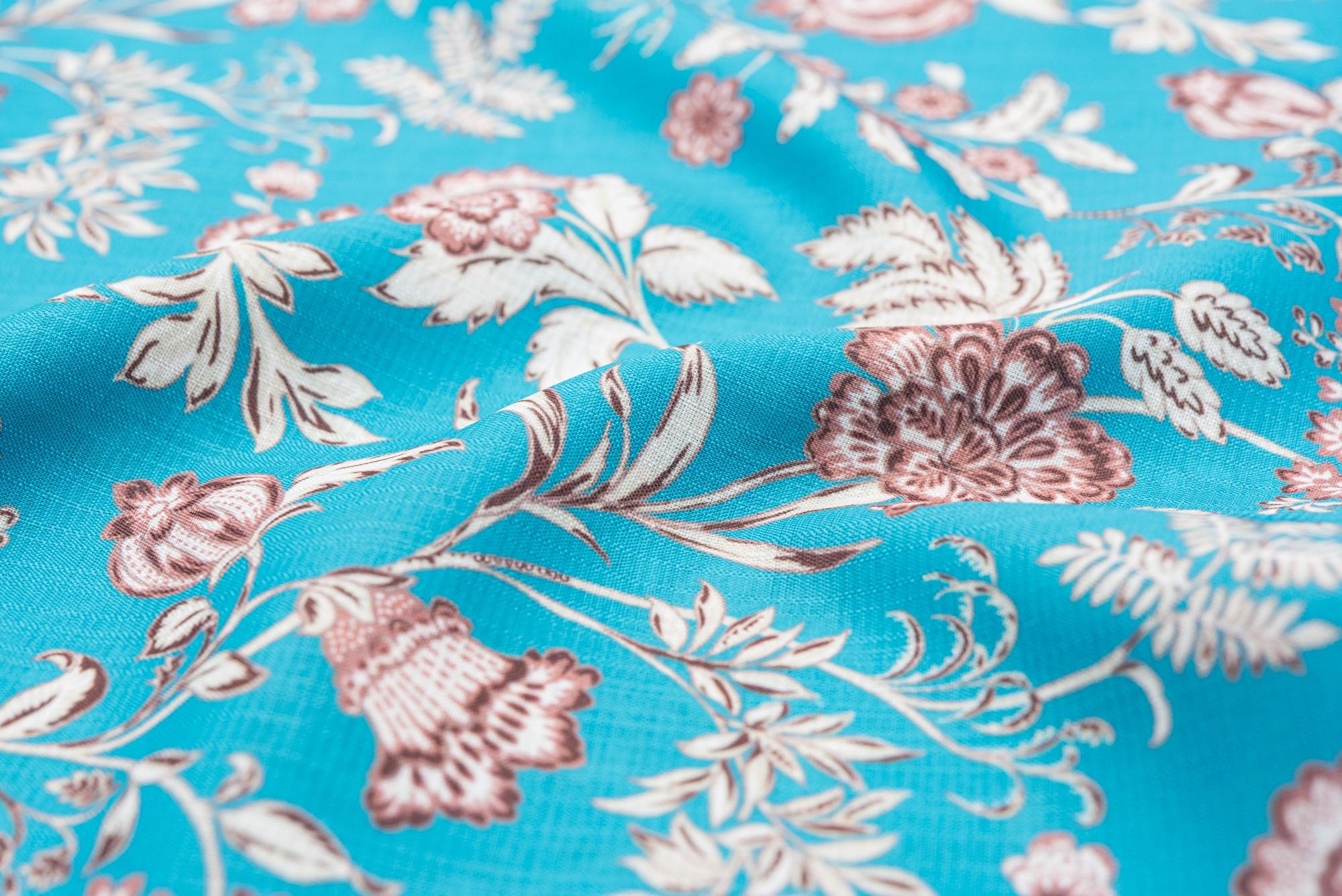 【反物】新品　召しませ花　唐花　セオαの画像