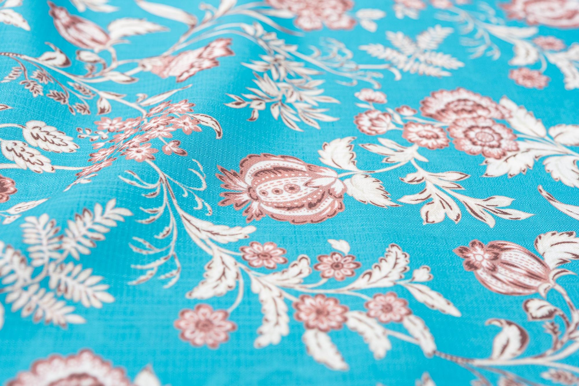 【反物】新品　召しませ花　唐花　セオαの画像
