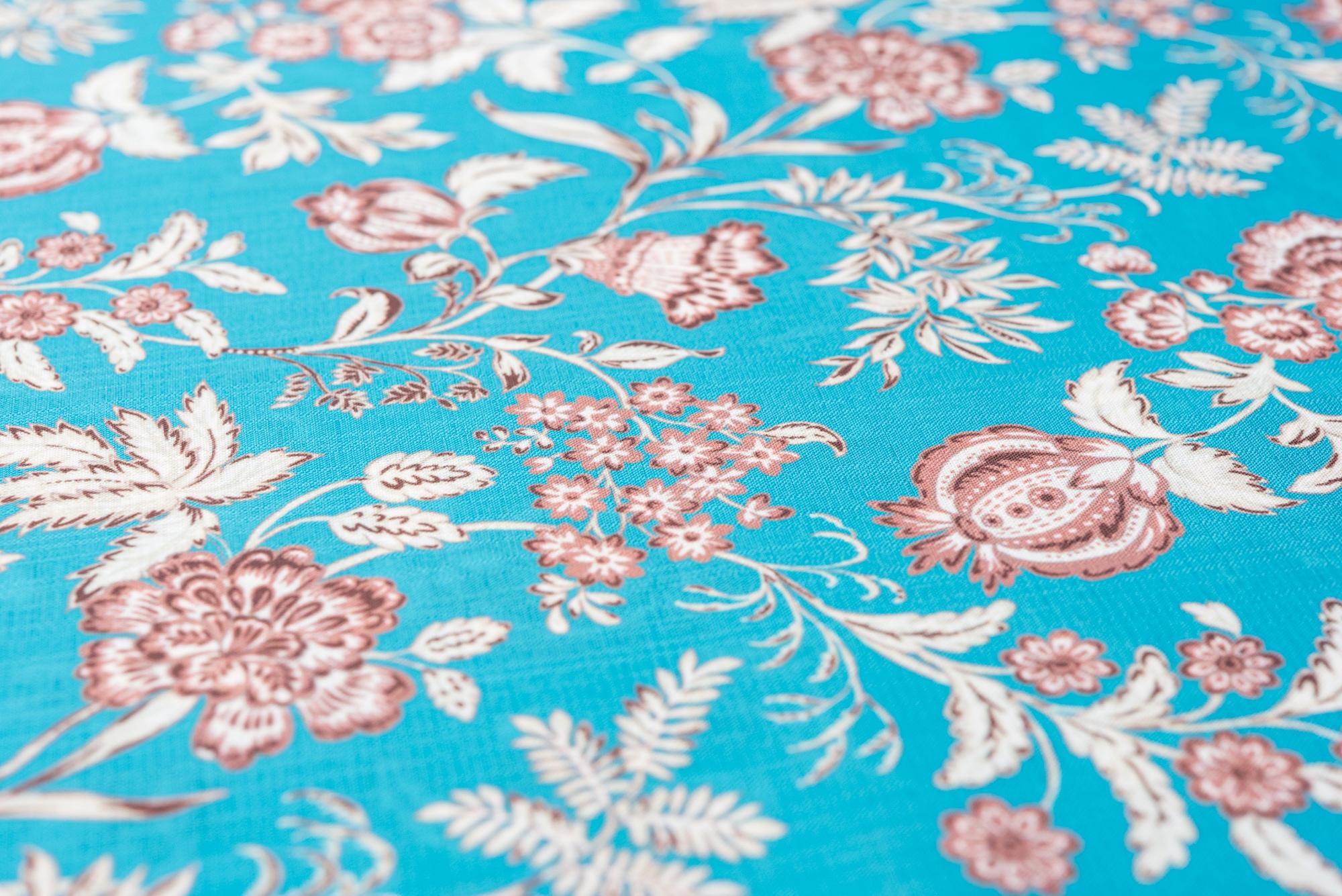 【反物】新品　召しませ花　唐花　セオαの画像