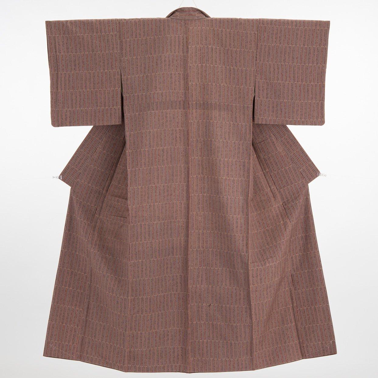 平和屋着物▽弓浜絣　単衣　向かい鳥文　綿　逸品　DAAT1411tw 平和屋着物○弓浜絣 単衣 向かい鳥文 綿 逸品 DAAT1411tw - メルカリ